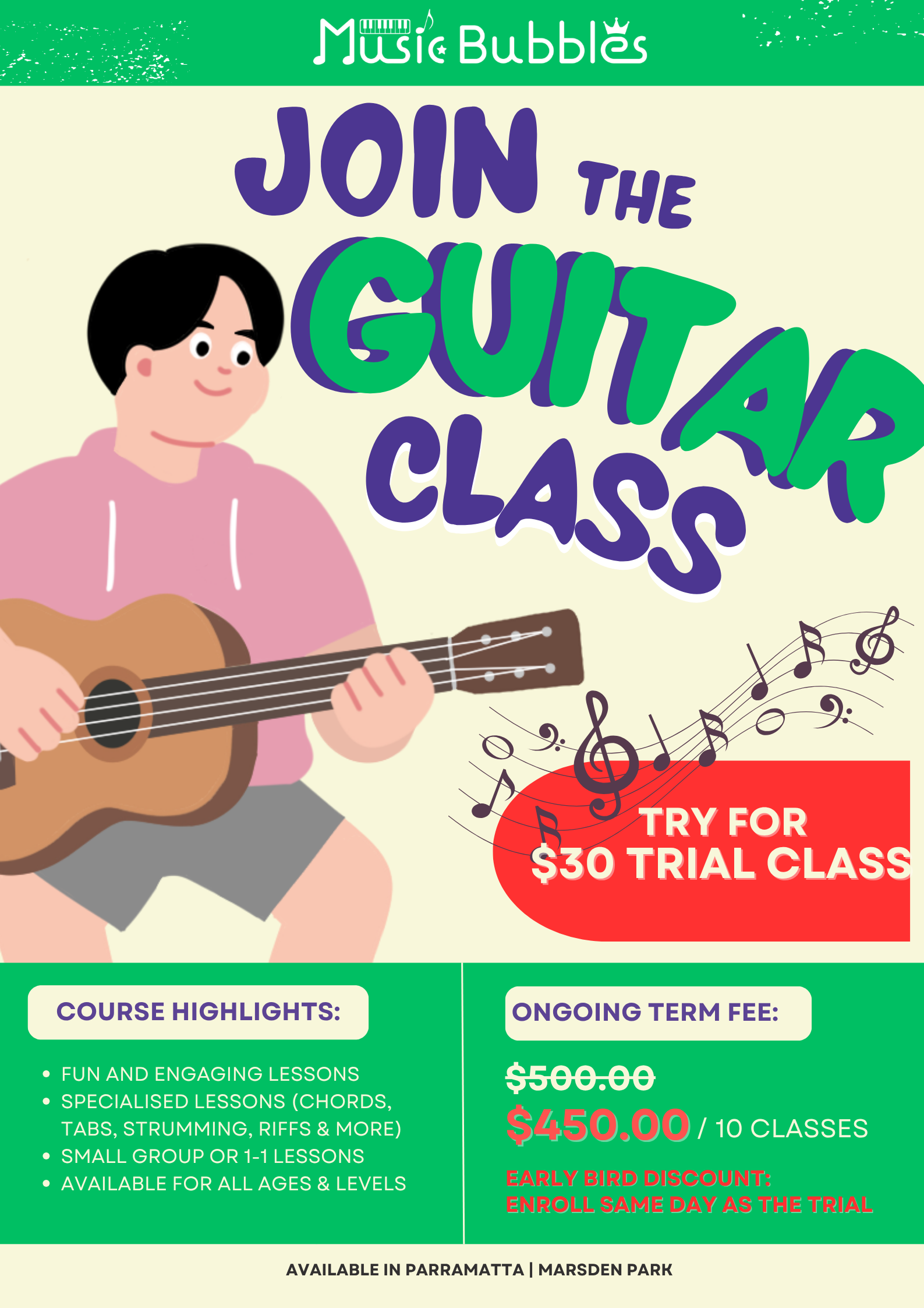 Guitar Trial Class