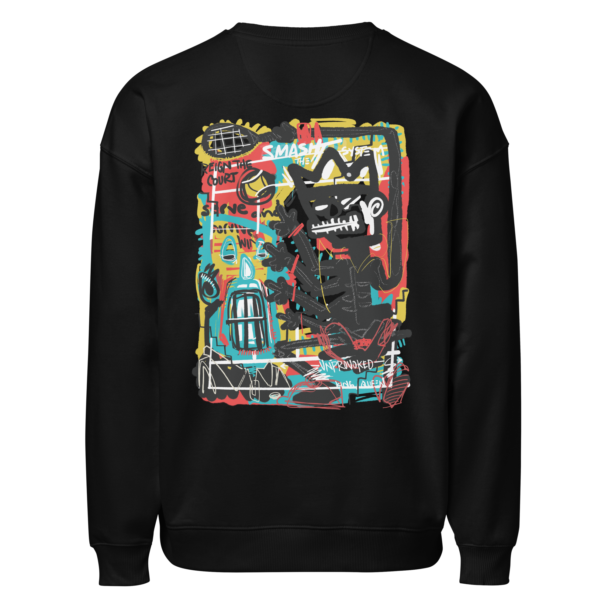 unisex-organic-oversized-sweatshirt-black-back-69aee4c663077.png