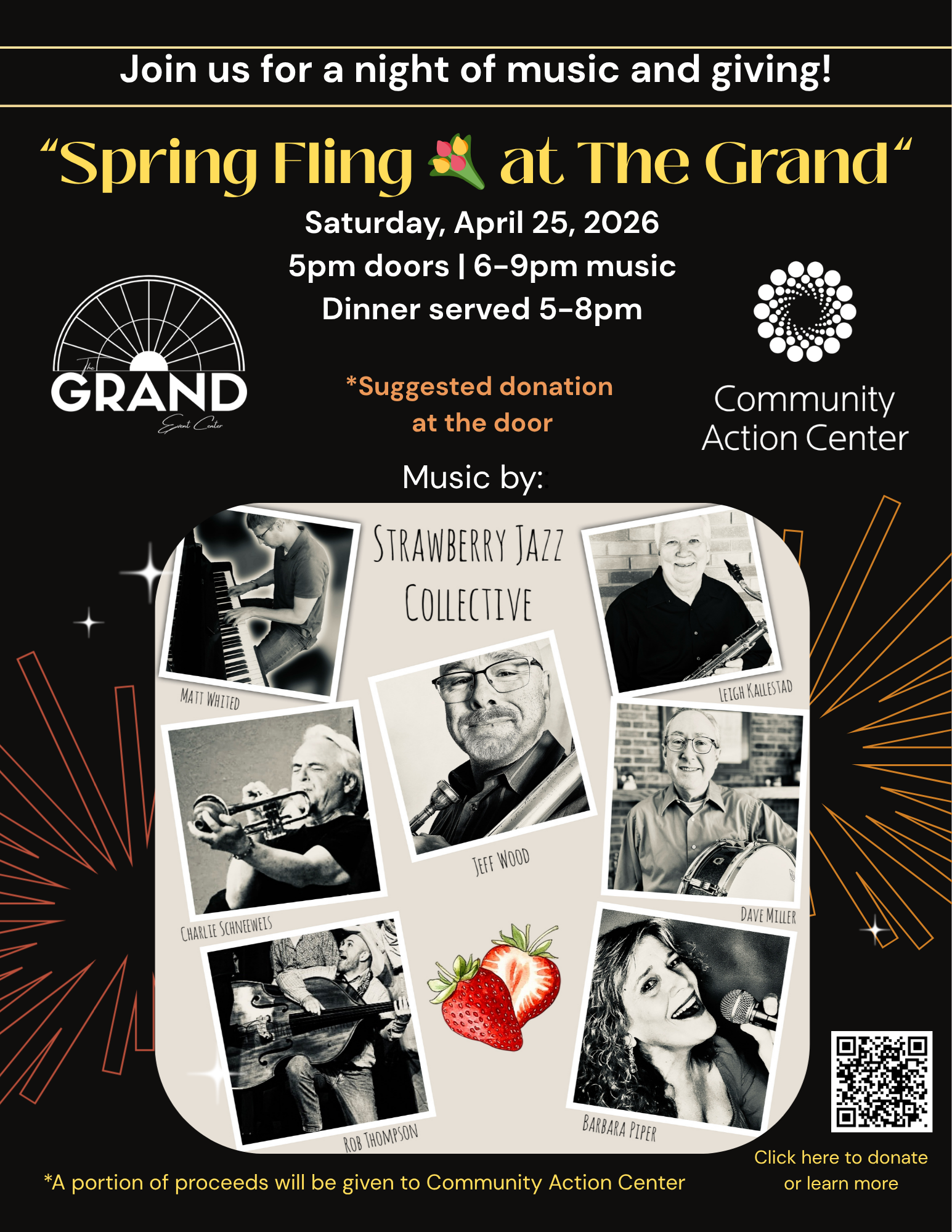 Strawberry Jazz Spring Fling Fundraiser for CAC