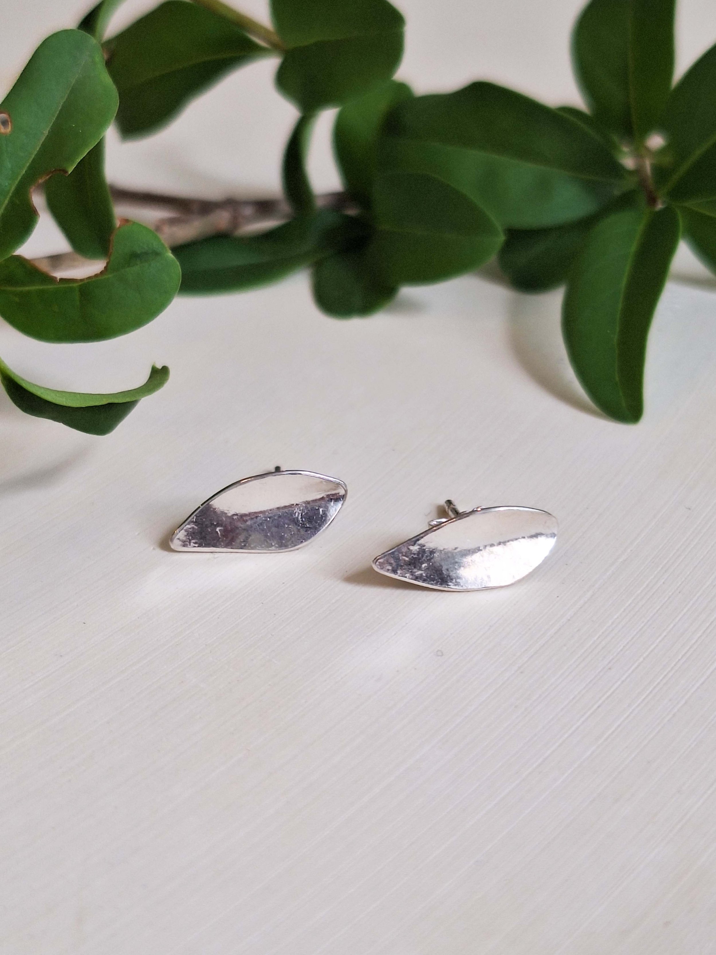 Earrings Leaf
