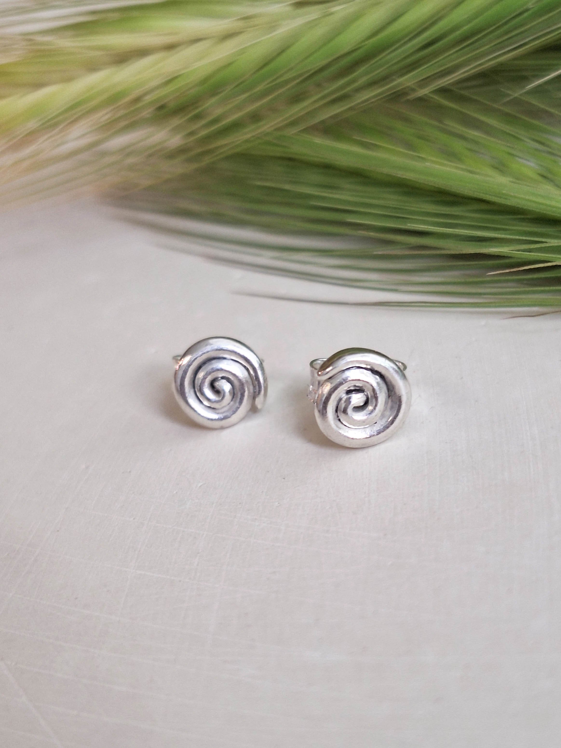 Earrings Spiral