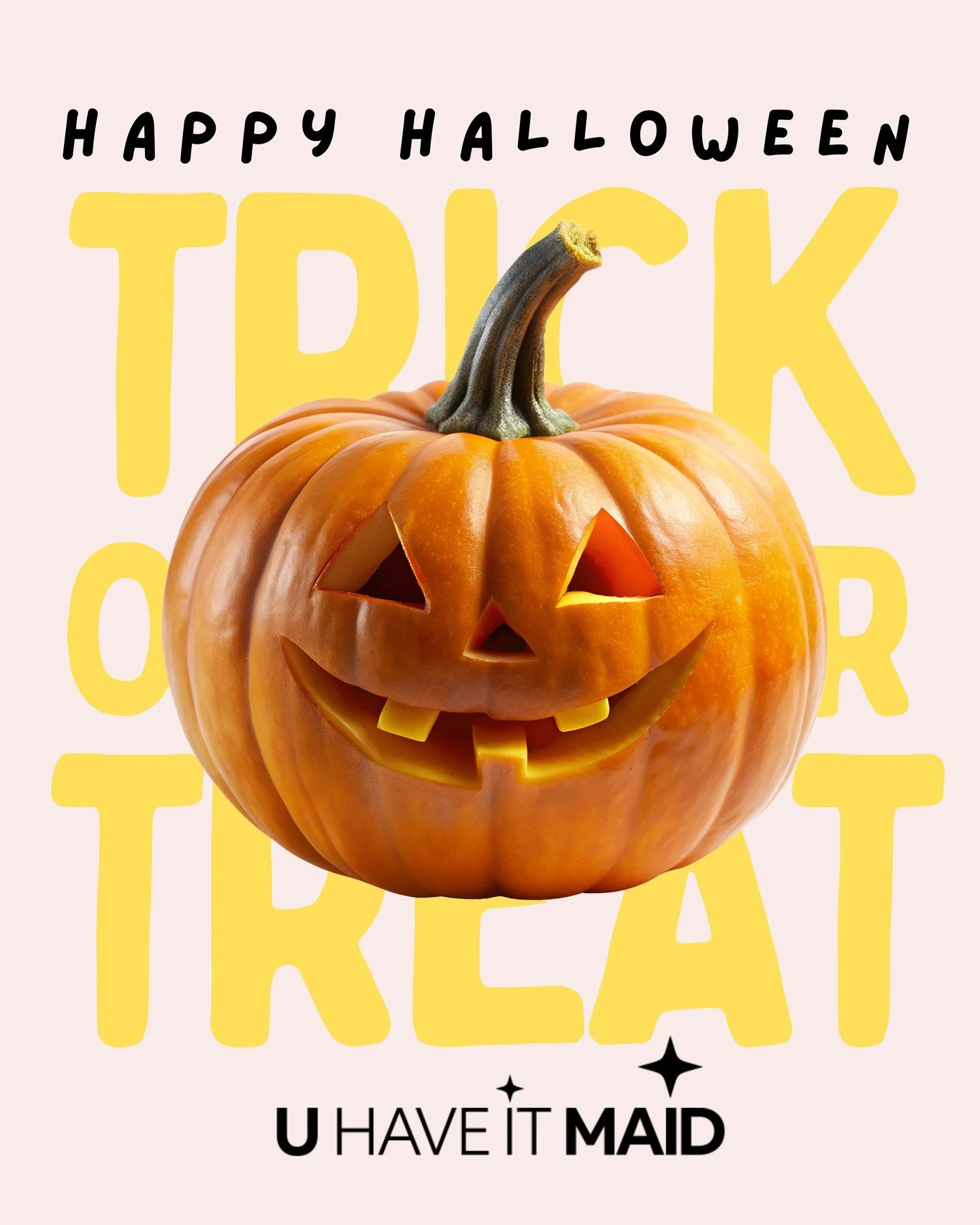 Is your home starting to look like a haunted house&mdash;with dust webs and ghostly grime lurking around? 🕸️👻 Don&rsquo;t let the spooky mess stick around! This Halloween, trade tricks for a real treat: a spotless home from U HAVE IT MAID. 🎃✨ Call