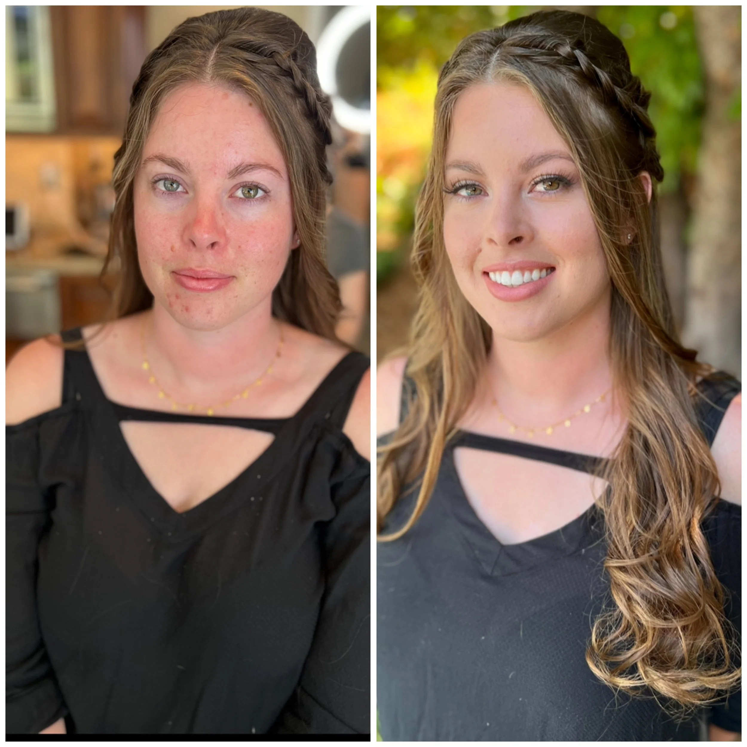 Before and After Wedding Trial 