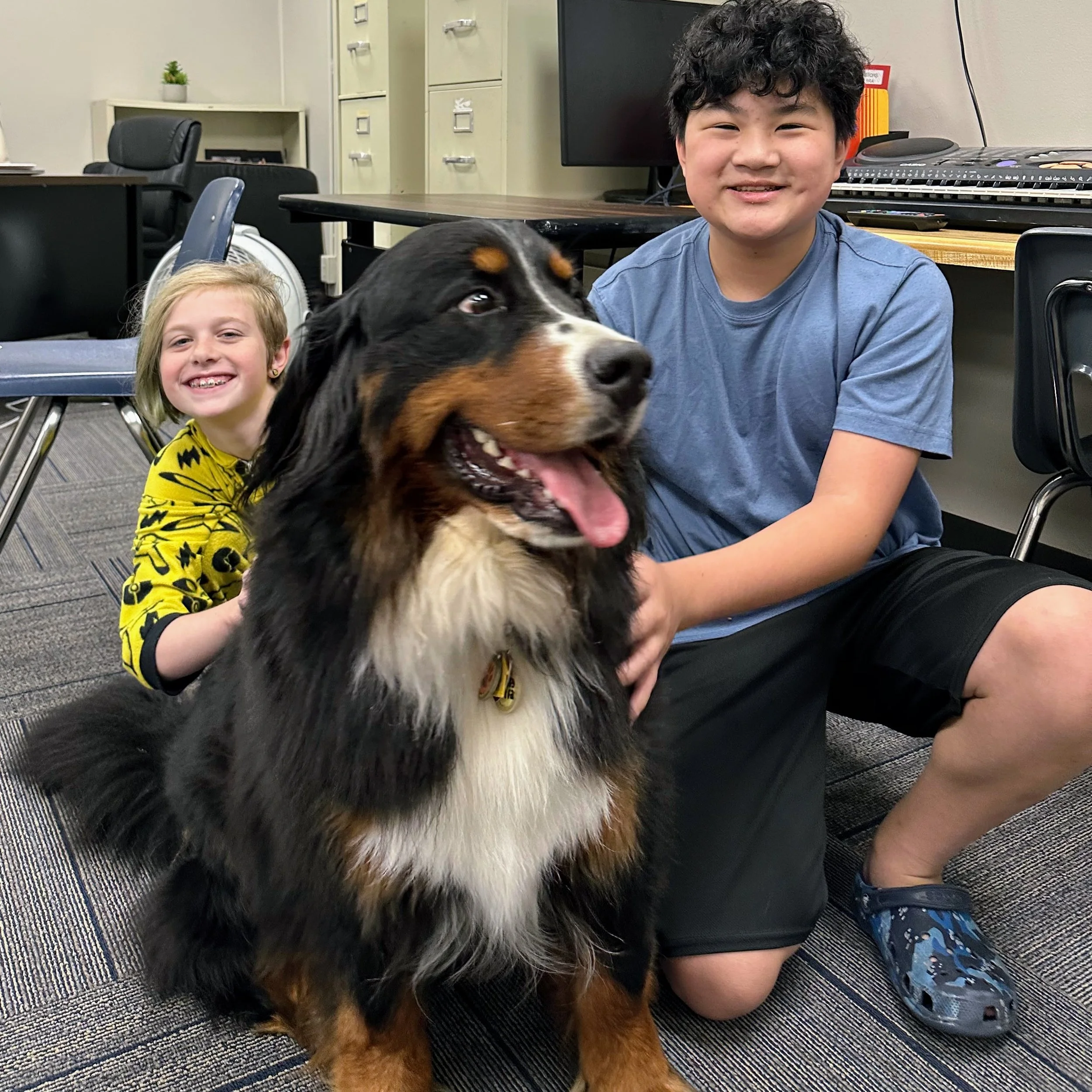 Therapy Dog Program — Accelerated Schools of Overland Park | KS Private ...