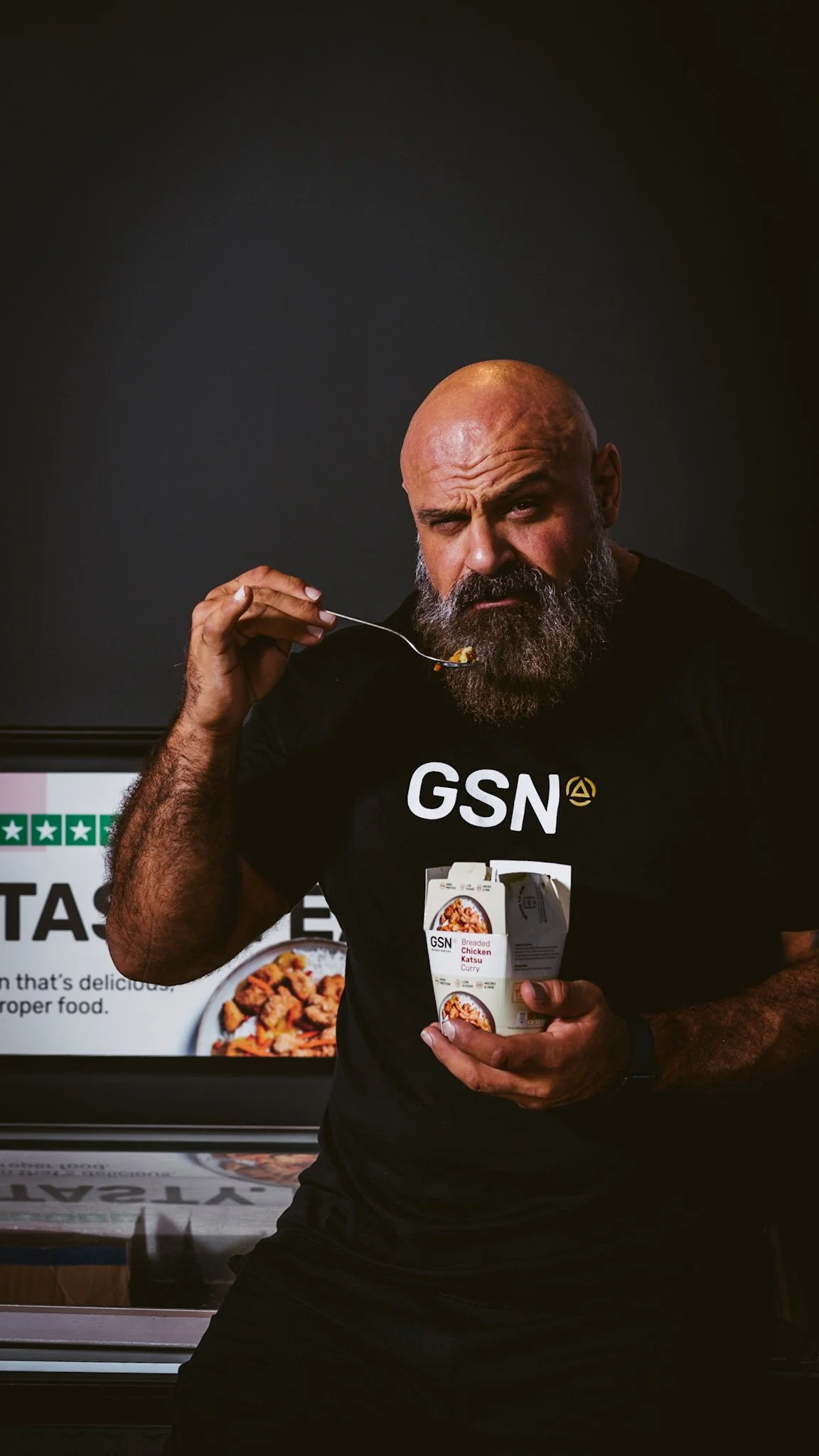 Laurence Shahlaei, 'Big Loz' - Strongman