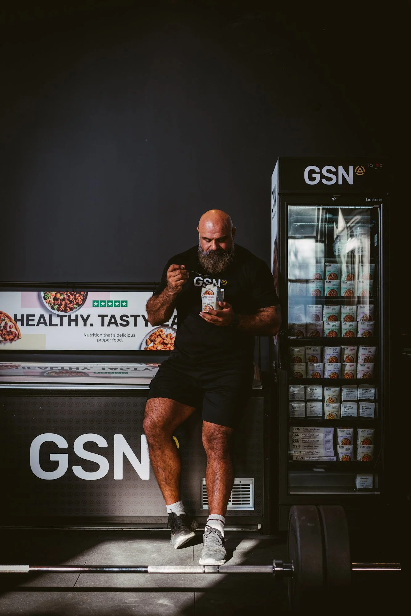Laurence Shahlaei, 'Big Loz' - Strongman