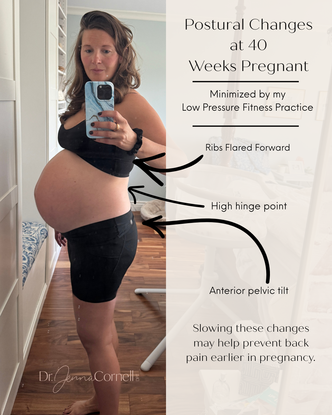 Low Pressure Fitness can help decrease pain during pregnancy