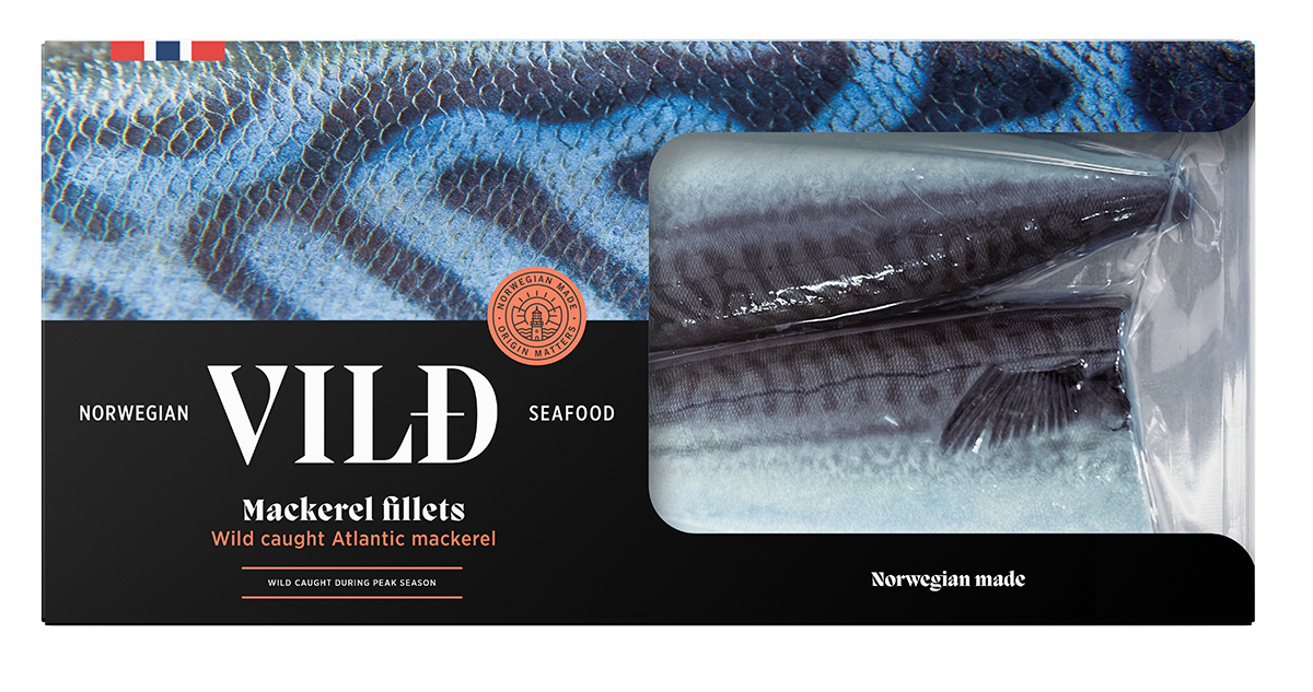 IQF mackerel filet - Premium packaging
