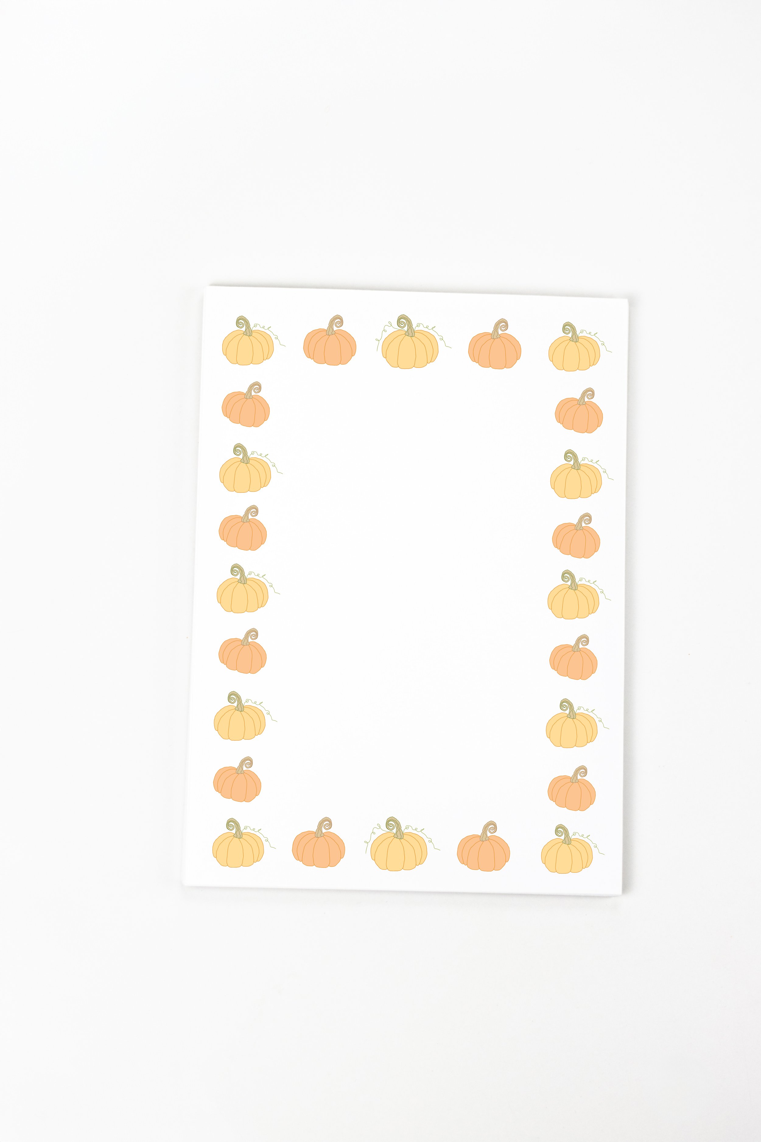 Pumpkins Galore | Handmade Notepad