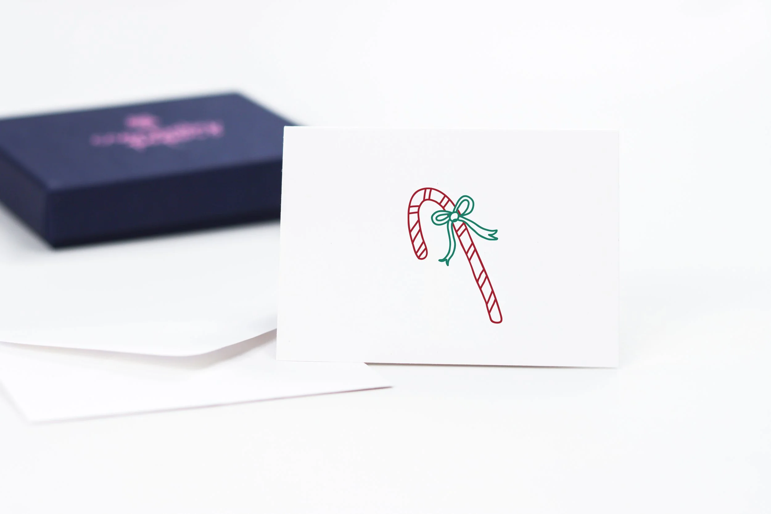 Candy Cane | Mini Enclosure Cards