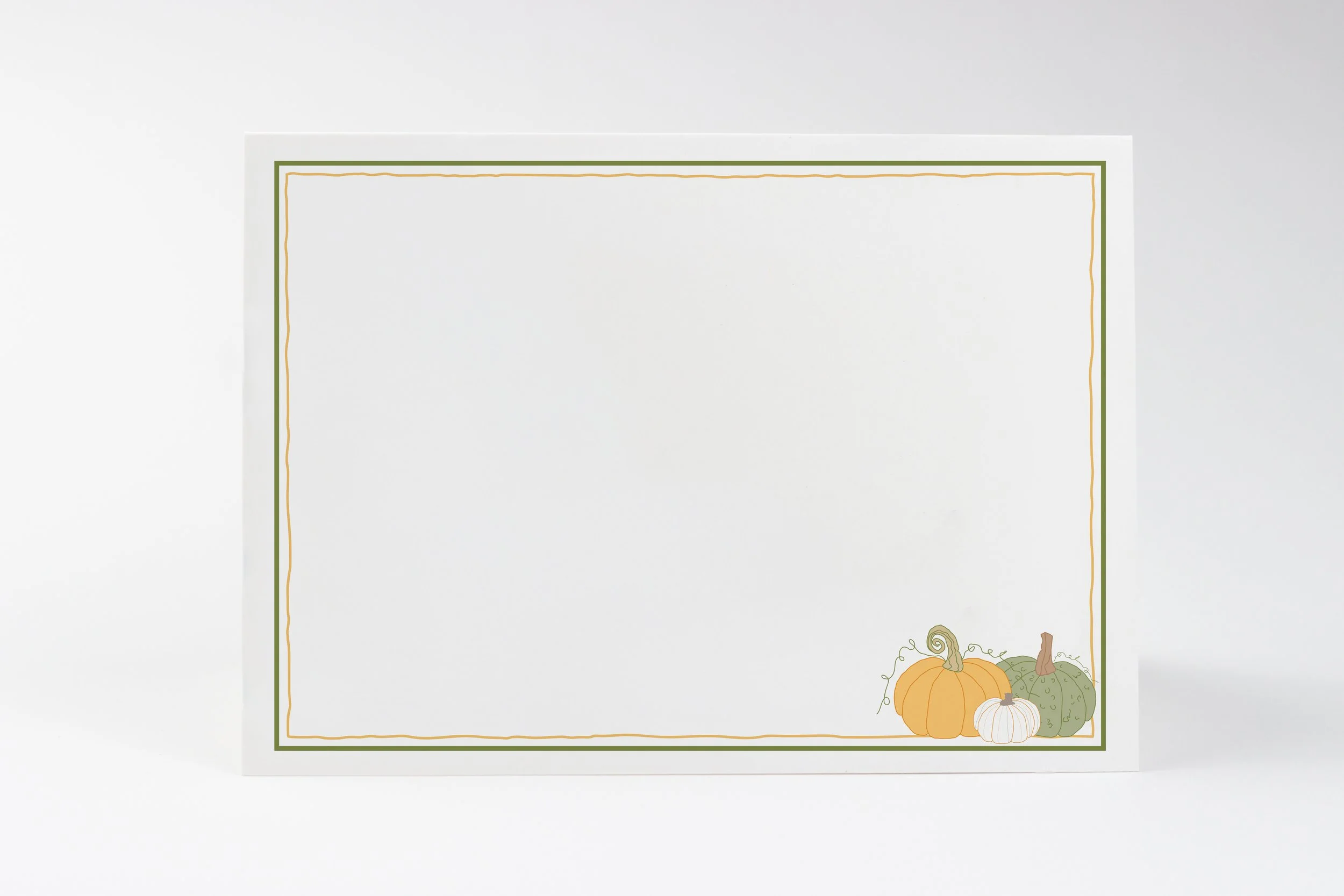 Pumpkins Stationery Set