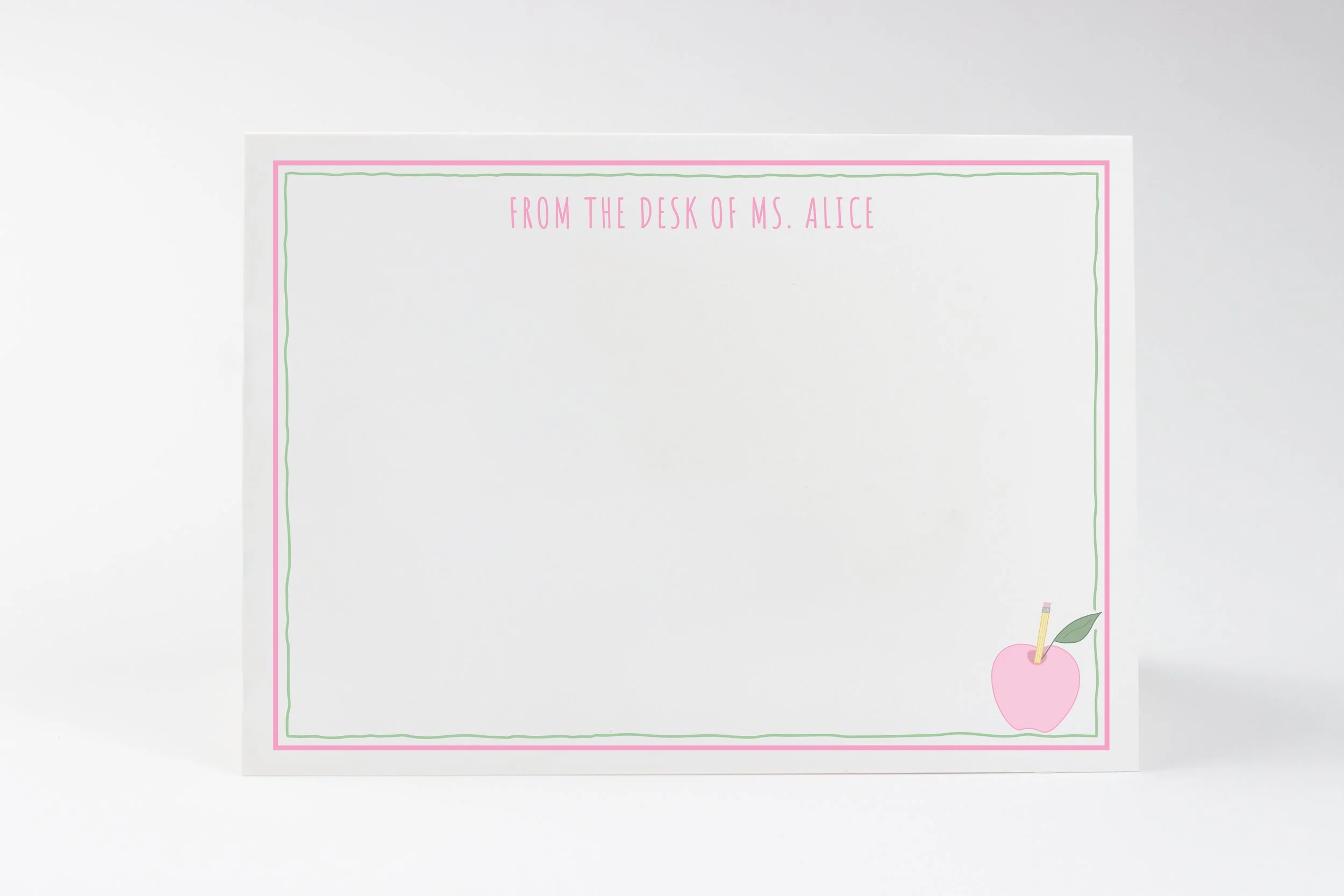 Teacher's Apple: Boxed Stationery Set