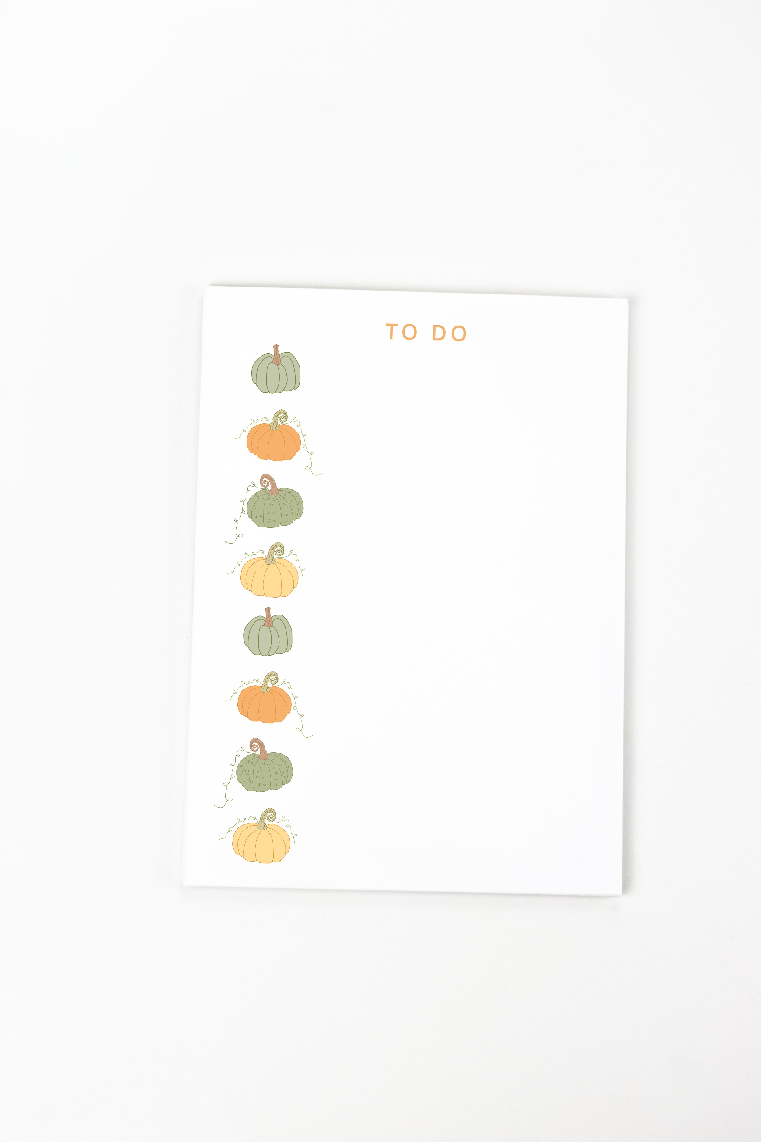 Pumpkins: To Do | Handmade Notepad