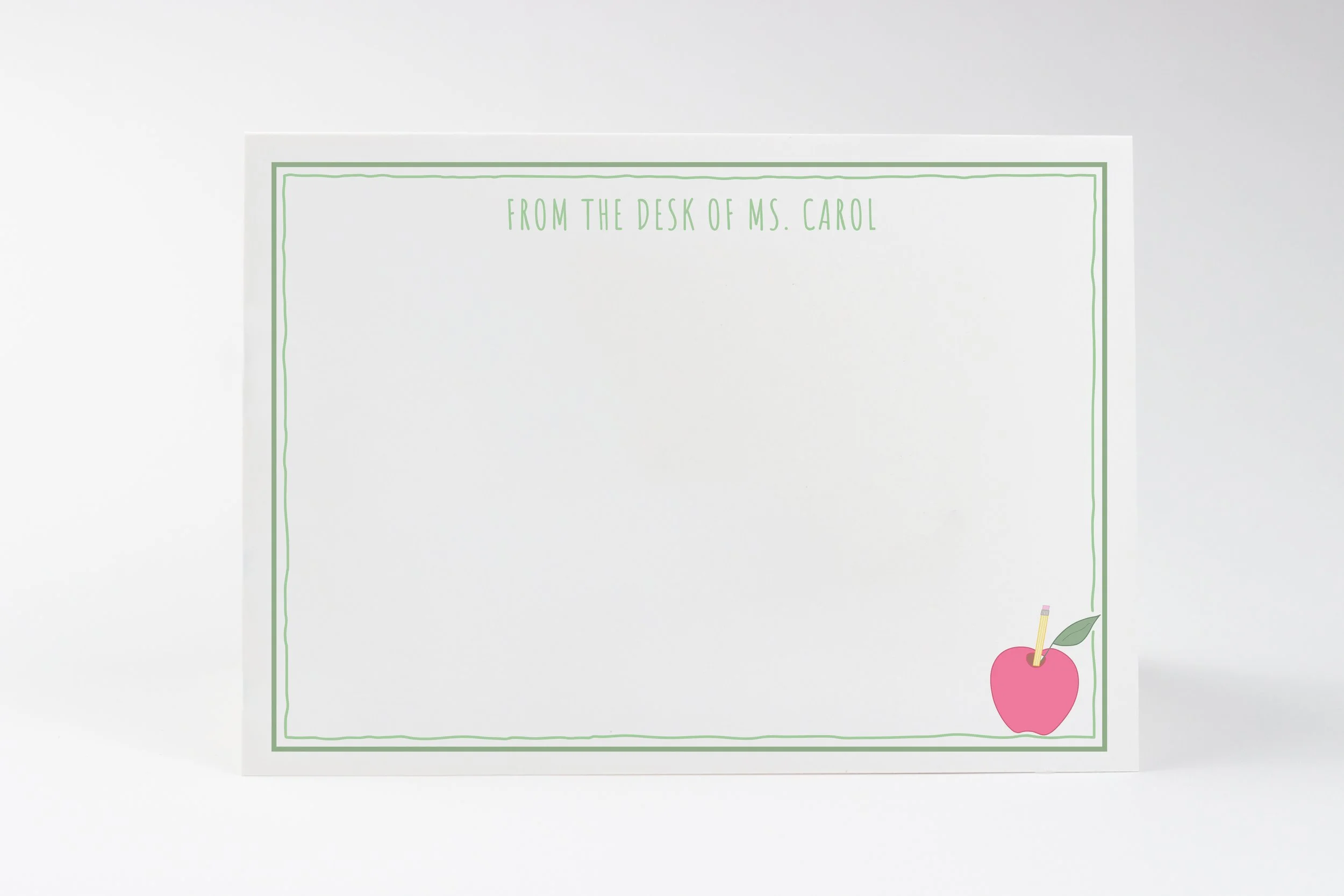Teacher's Apple: Boxed Stationery Set