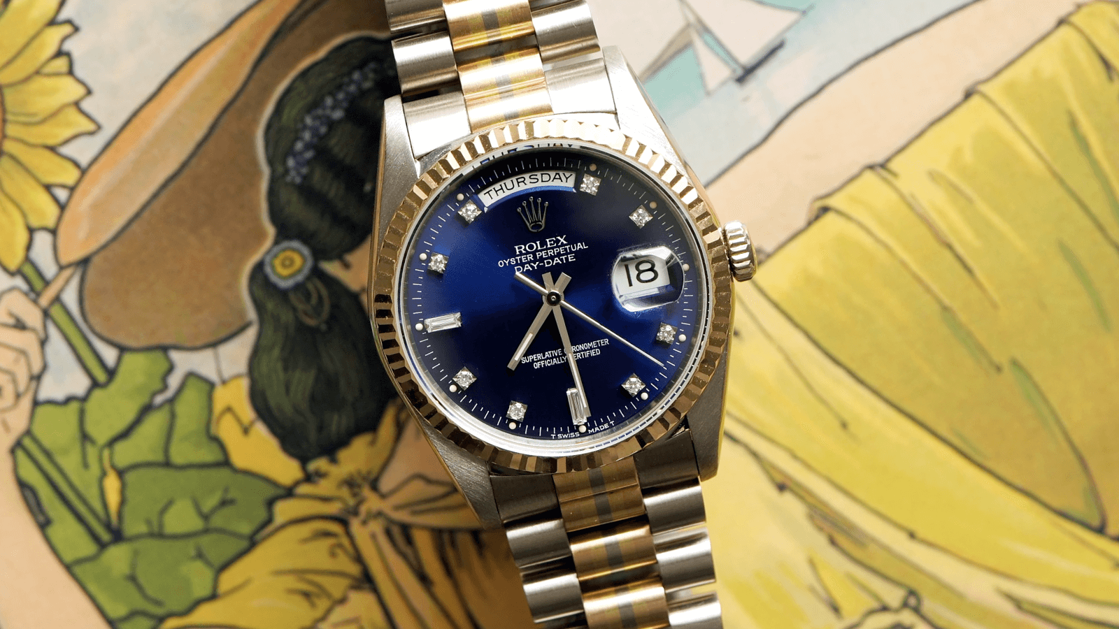 Rolex Day-Date Tridor 18239: The tri-Tone President