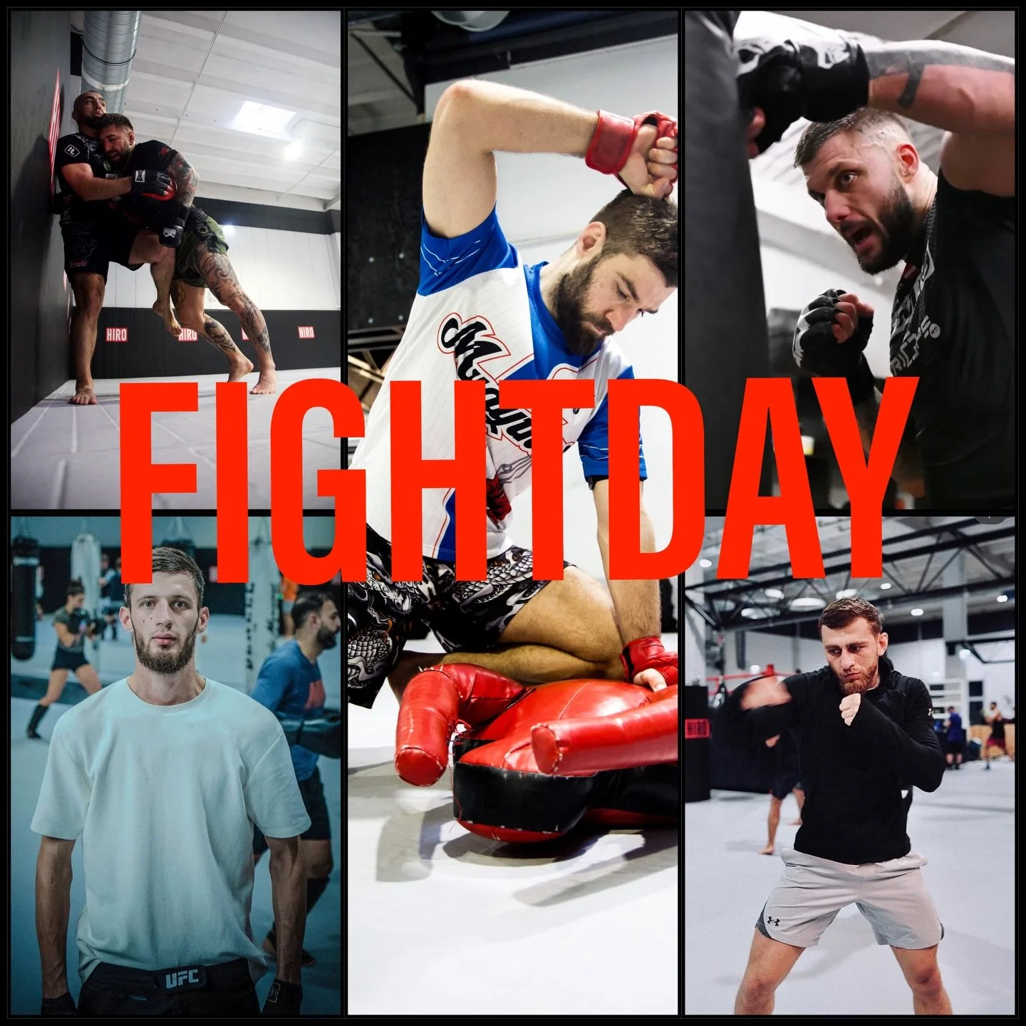 It is Fight Day! 

5 HIRO Athleten stehen heute vor ihrer n&auml;chsten Herausforderung 🔥

@mmatraffo @dom_schober @muslim_champ bestreiten ihre n&auml;chsten Pro MMA Fights bei der ersten FNC Show auf deutschem Boden bei dem Mega Event in M&uuml;nc