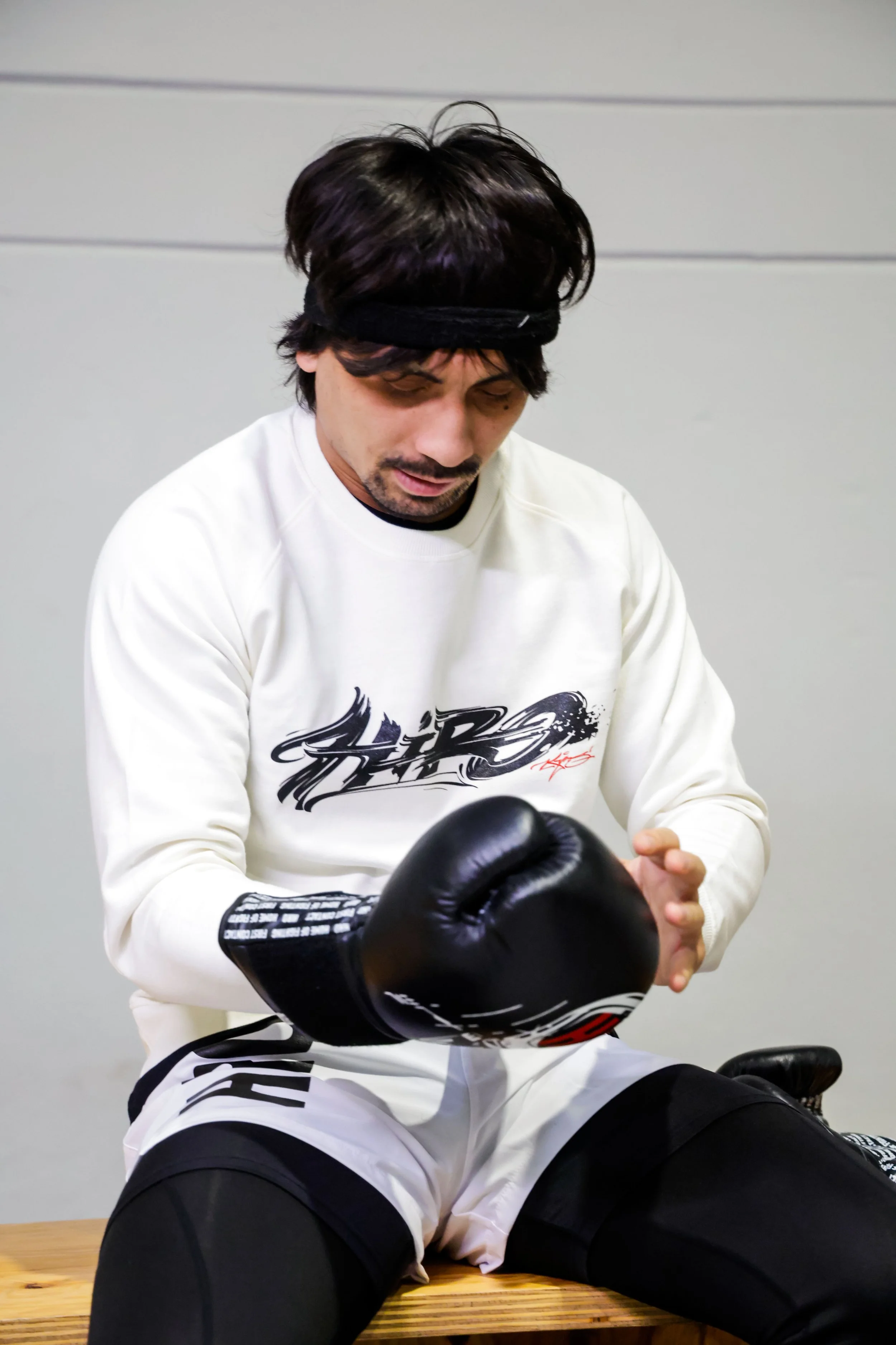 HIRO x Kyros Sweater White