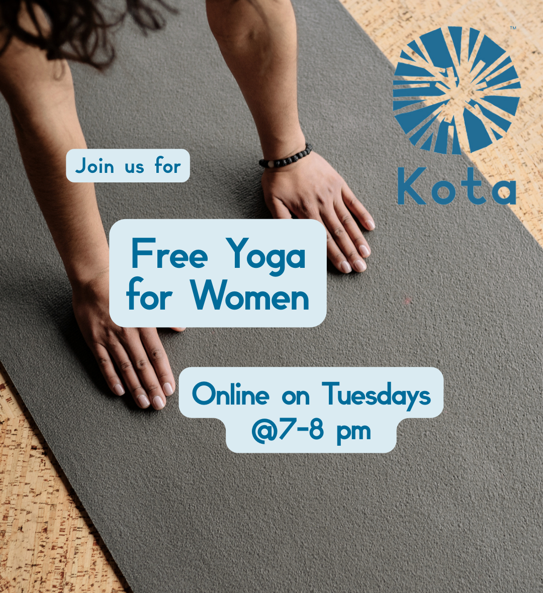 Free Women's Digital Yoga on Tuesdays