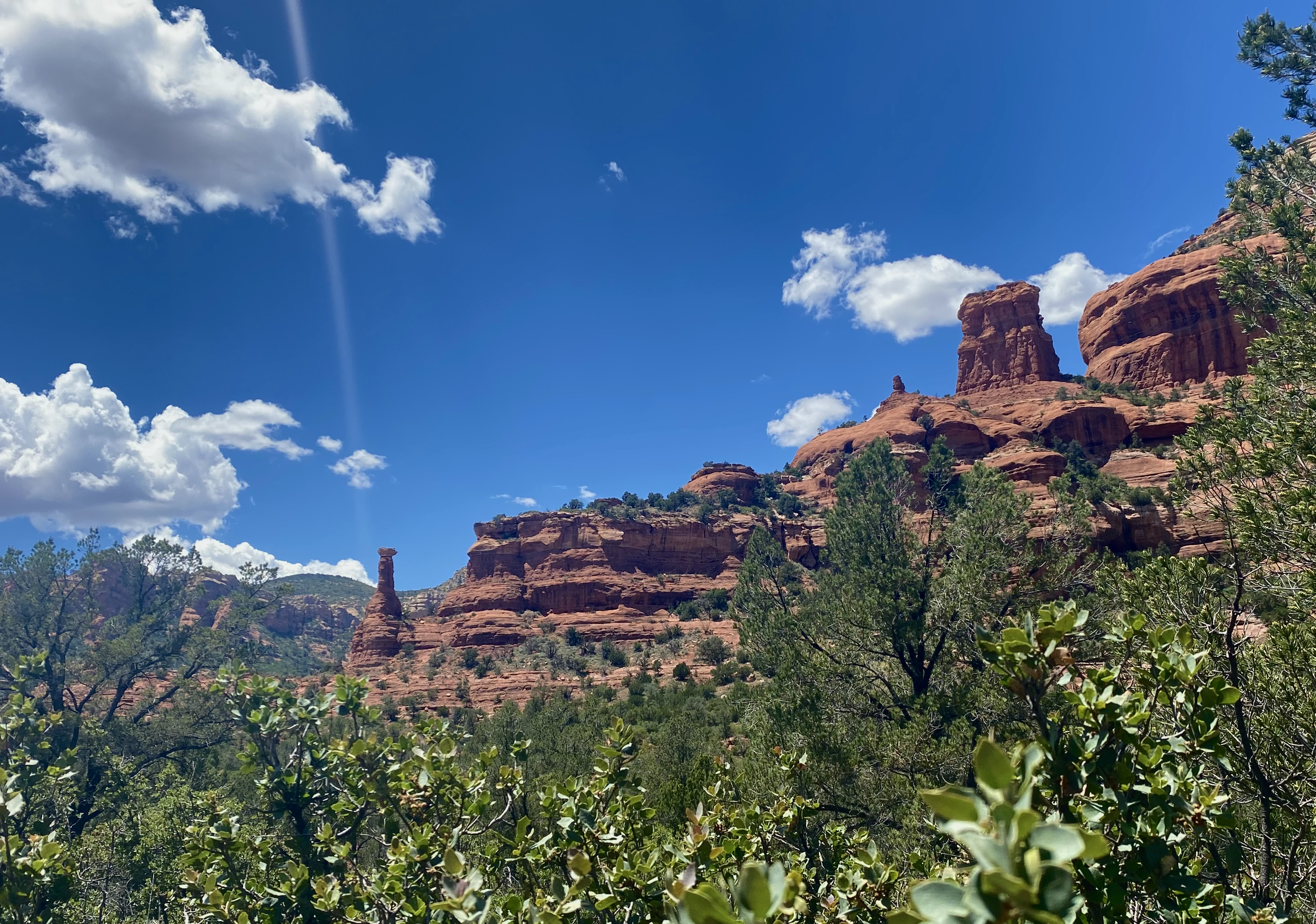 Sun cloud beam boynton vortex sedona