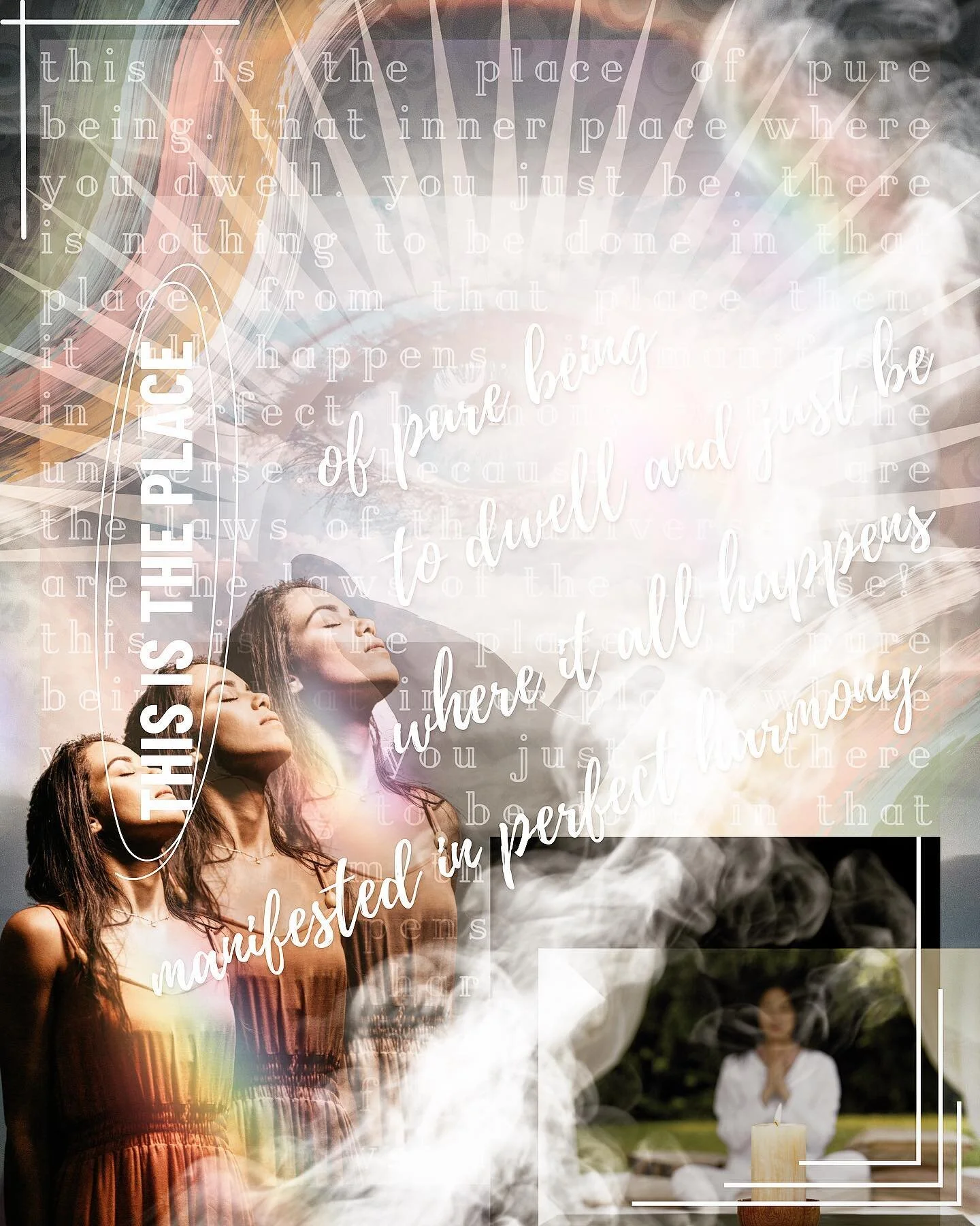 AND WHAT IS THIS PLACE?
HINDUS CALL IT THE ATMAN.
AND WHAT IS THE ATMAN?
THE BHAGAVADAM, ONE OF THE HOLY BOOKS OF INDIA SAYS:
THE ATMAN, OR DIVINE SELF,
IS SEPARATE FROM THE BODY.
IT IS ONE
WITHOUT A SECOND.
PURE, SELF-LUMINOUS, WITHOUT ATTRIBUTES.
F