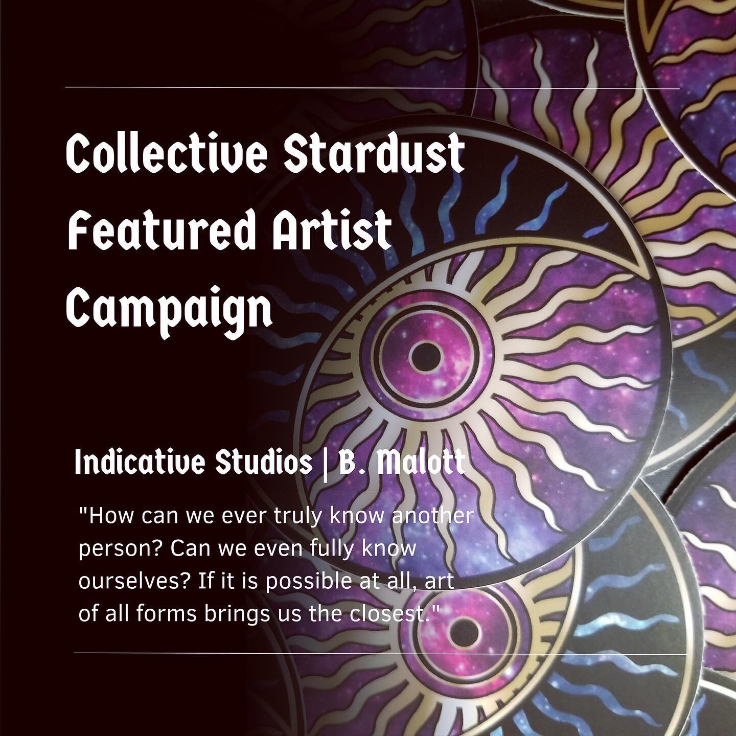 In this life, the universe has a way of aligning us with remarkable individuals, often in the most unexpected of times and through the most unforeseen circumstances. B. Malott, the featured artist for Collective Stardust's Spring 2023 campaign, serve