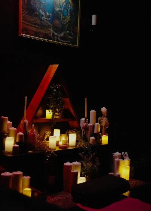 The Alter in the Destroyer Yoga Studio in Glasgow