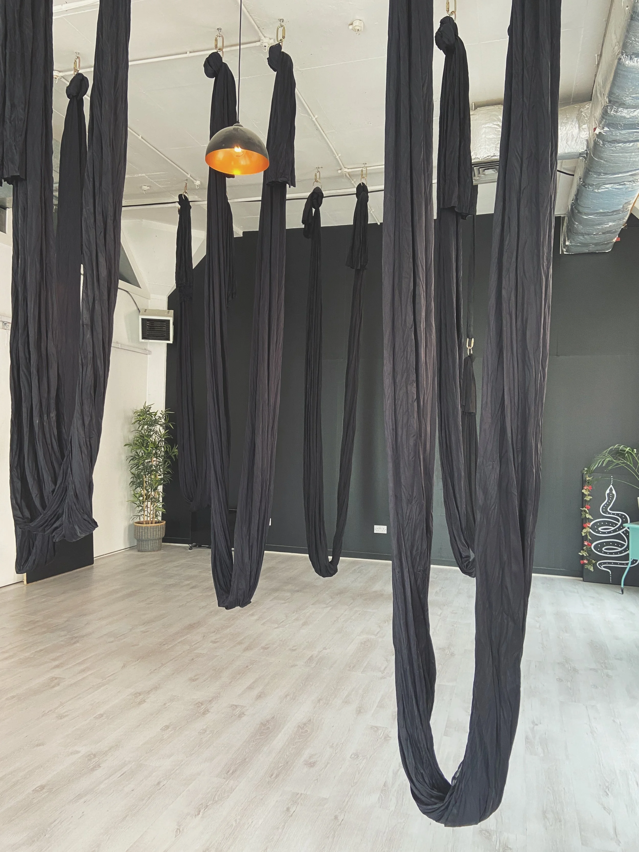 Aerial Yoga Glasgow — The Kali Collective Glasgow Yoga Studio