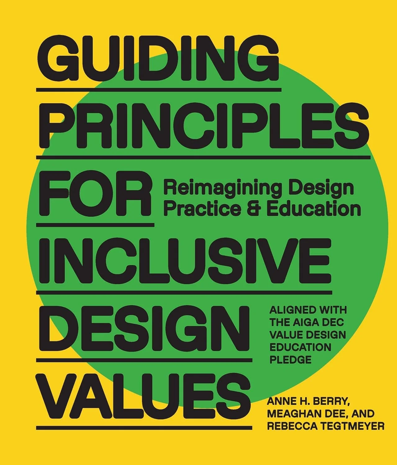 Book cover for Guiding Principles for Inclusive Design Values