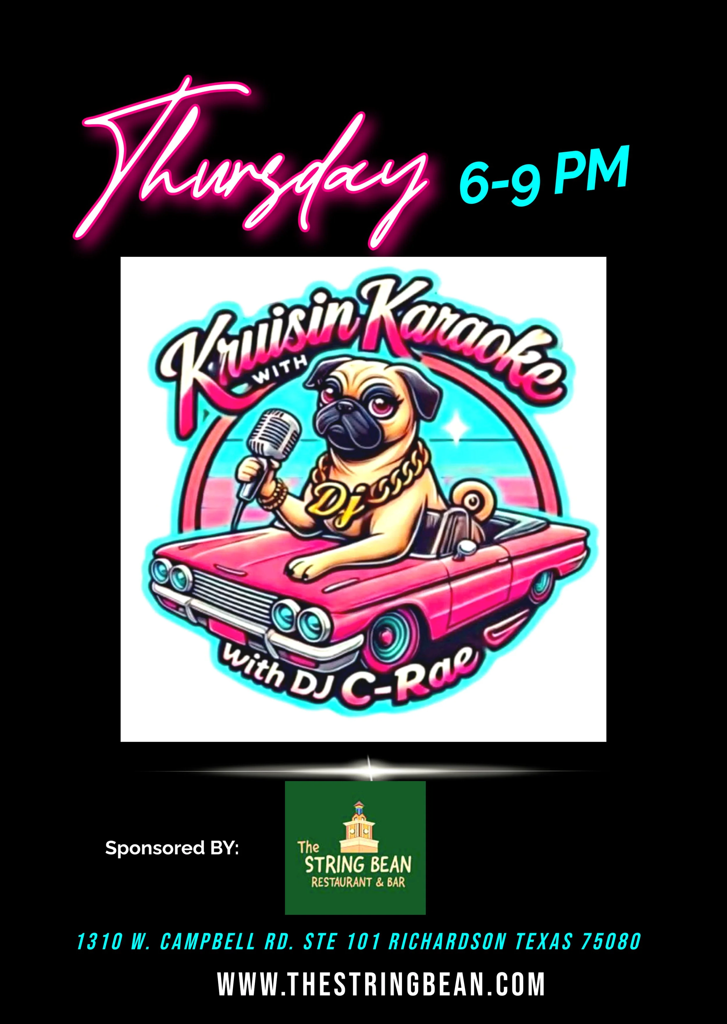 Kruisin Karaoke with DJ C-Rae