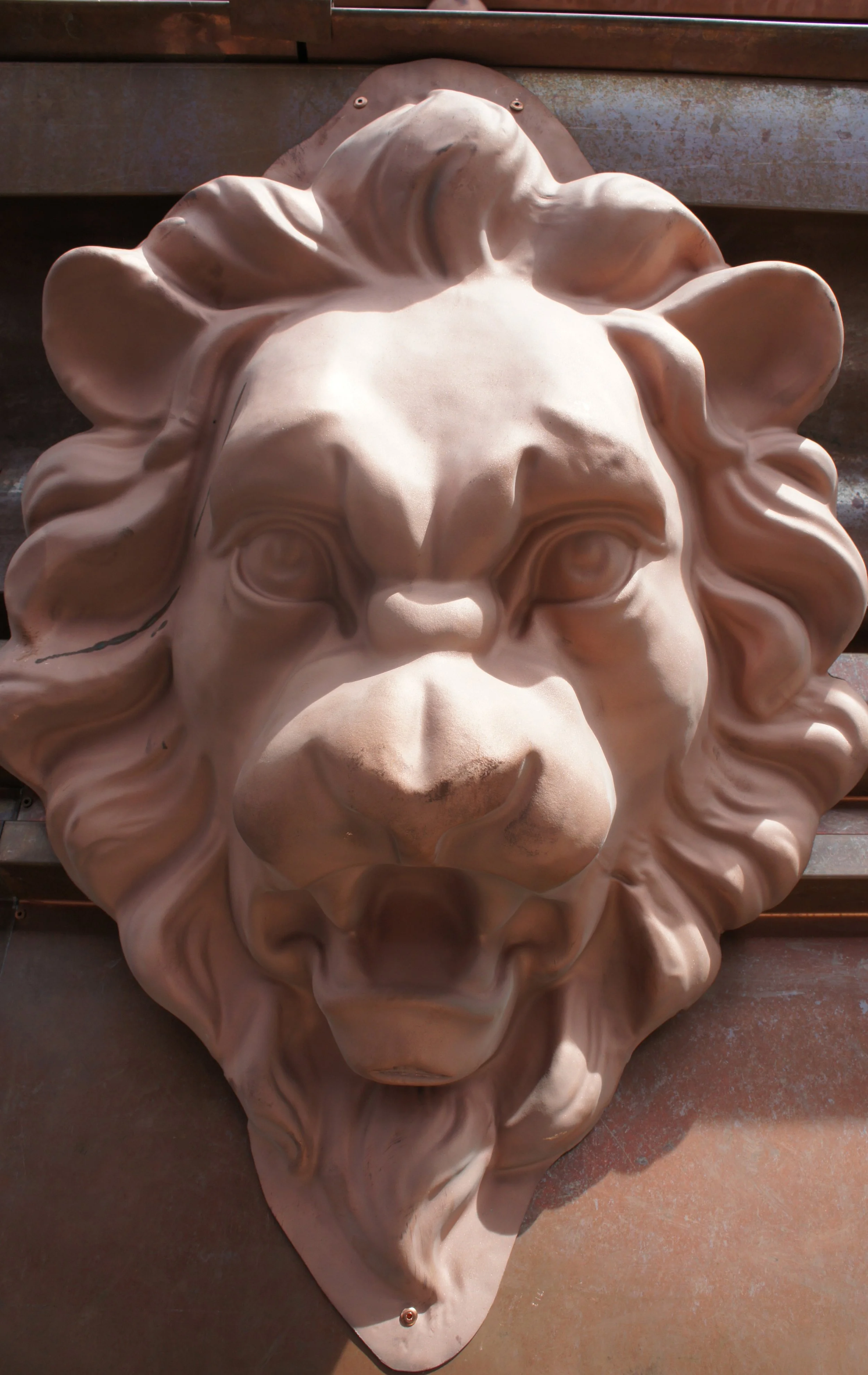 The Hadrian-17-New cornice lion head.JPG