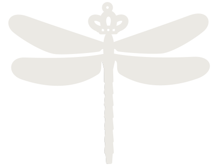 En hvid silhuet af designcoach logo-ikon, en gudsmed på en sort baggrund.