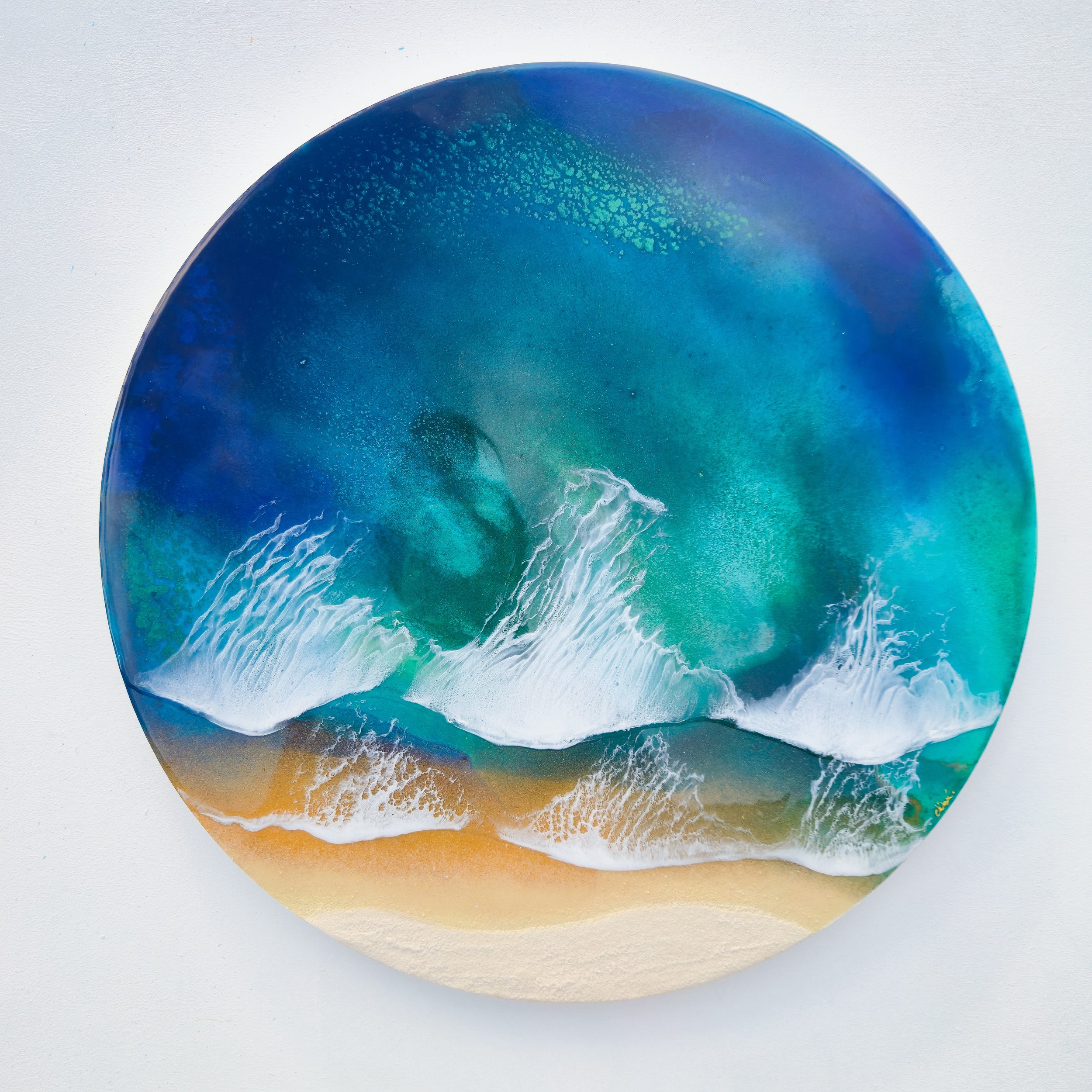 Earthsong, Original Resin Art