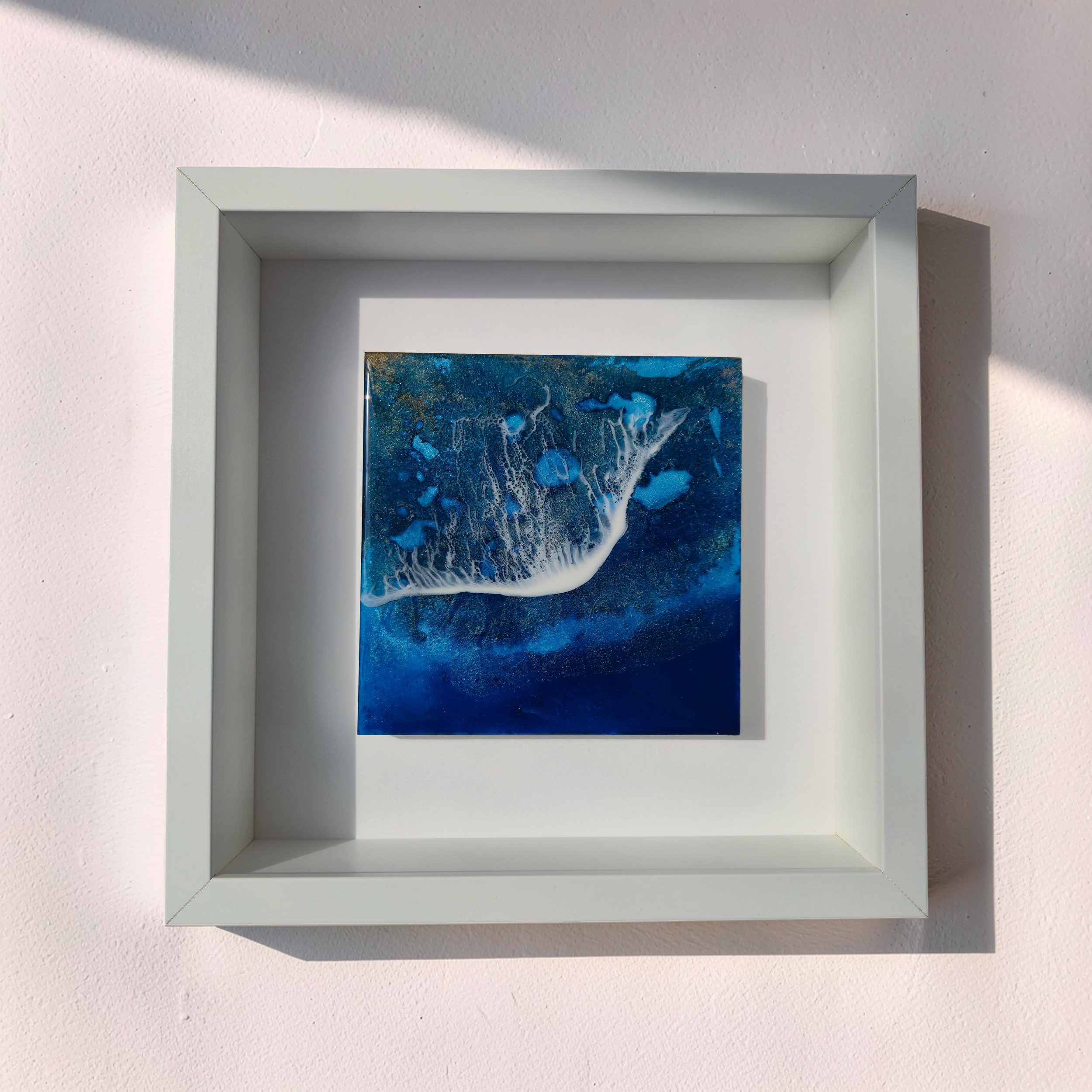 Where The Light Gets In, Original Framed Surf Art