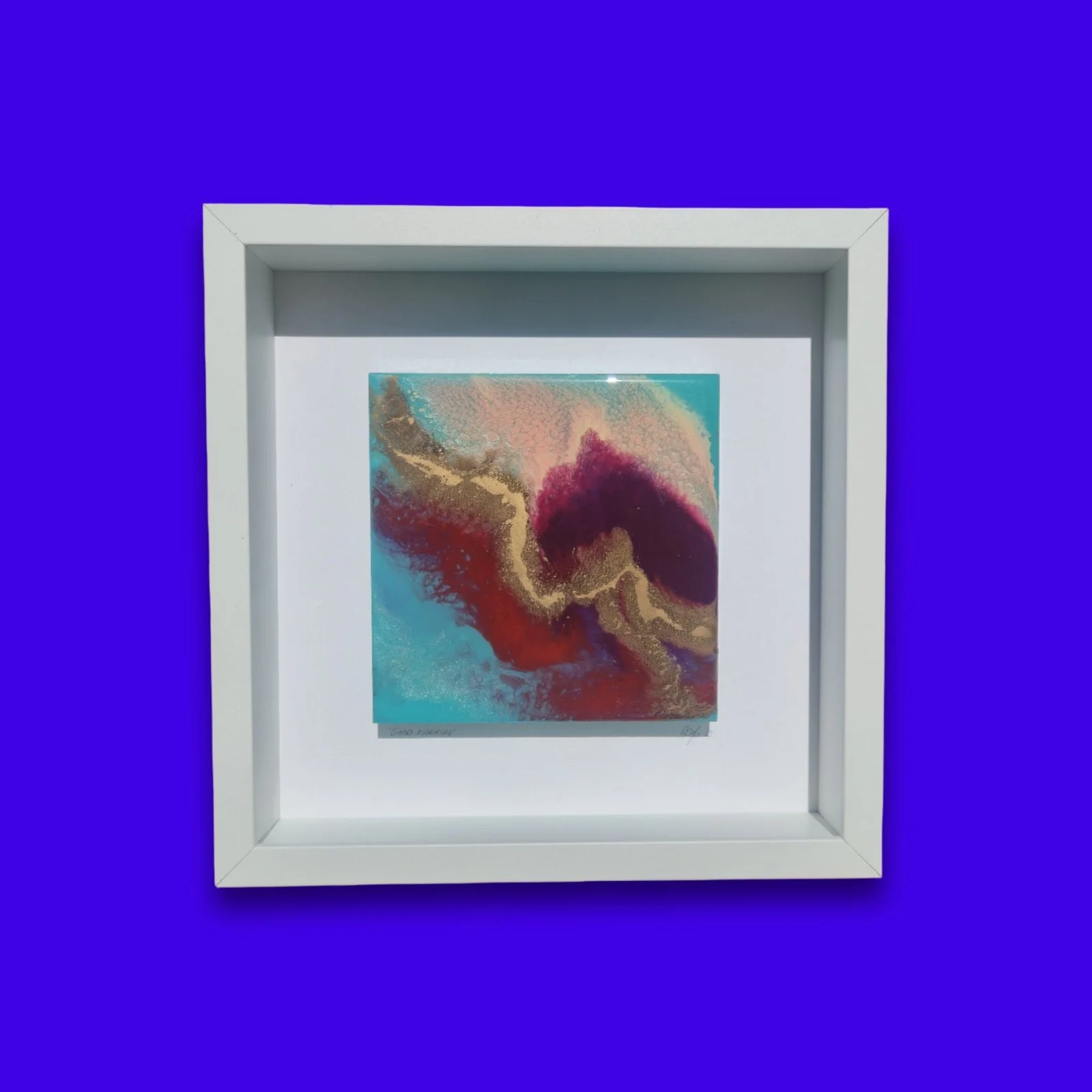 Good Karma, Original Framed Abstract Art
