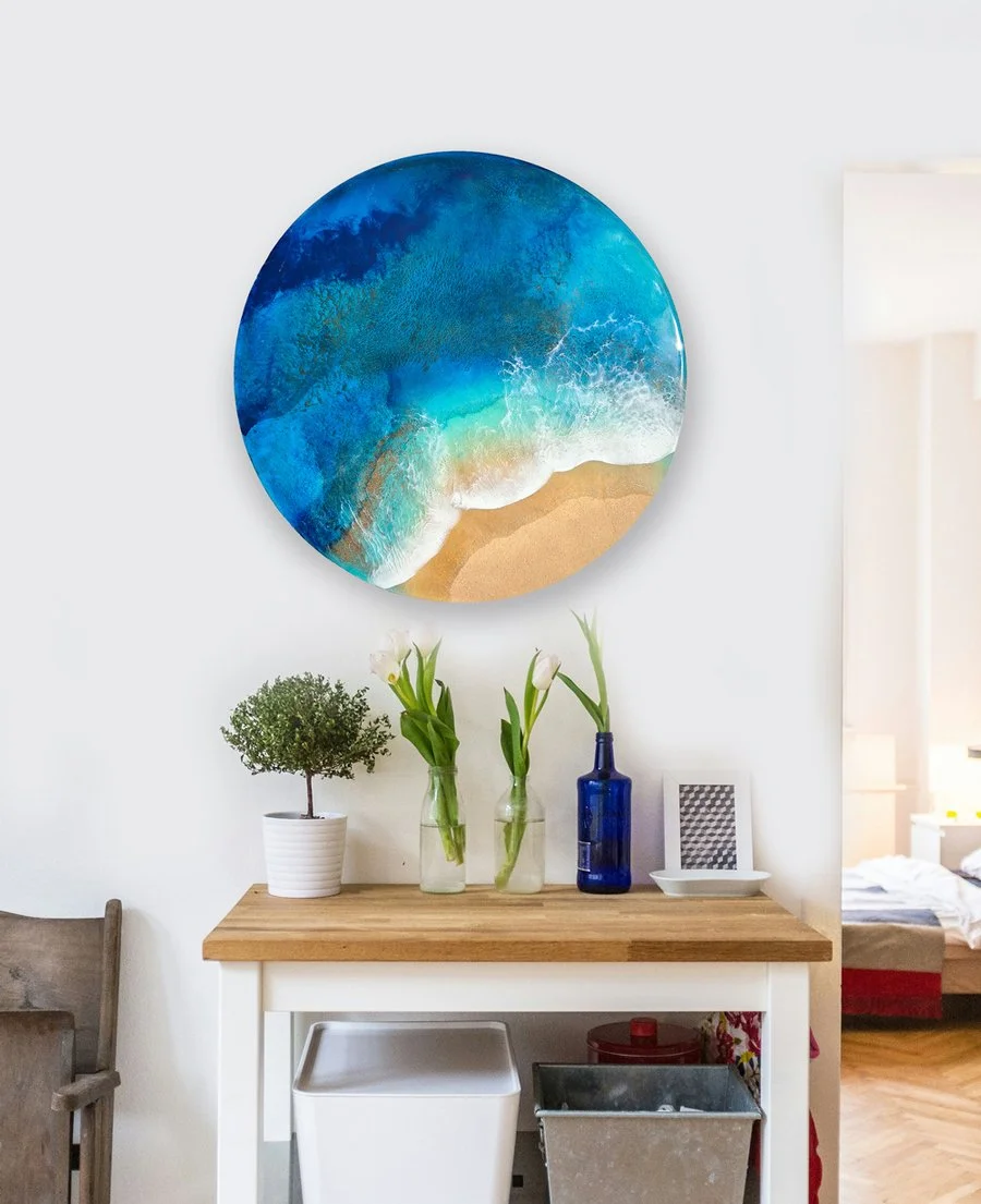 The Rise of Ocean Resin Art: A Must-Have Trend in Interior Design ...
