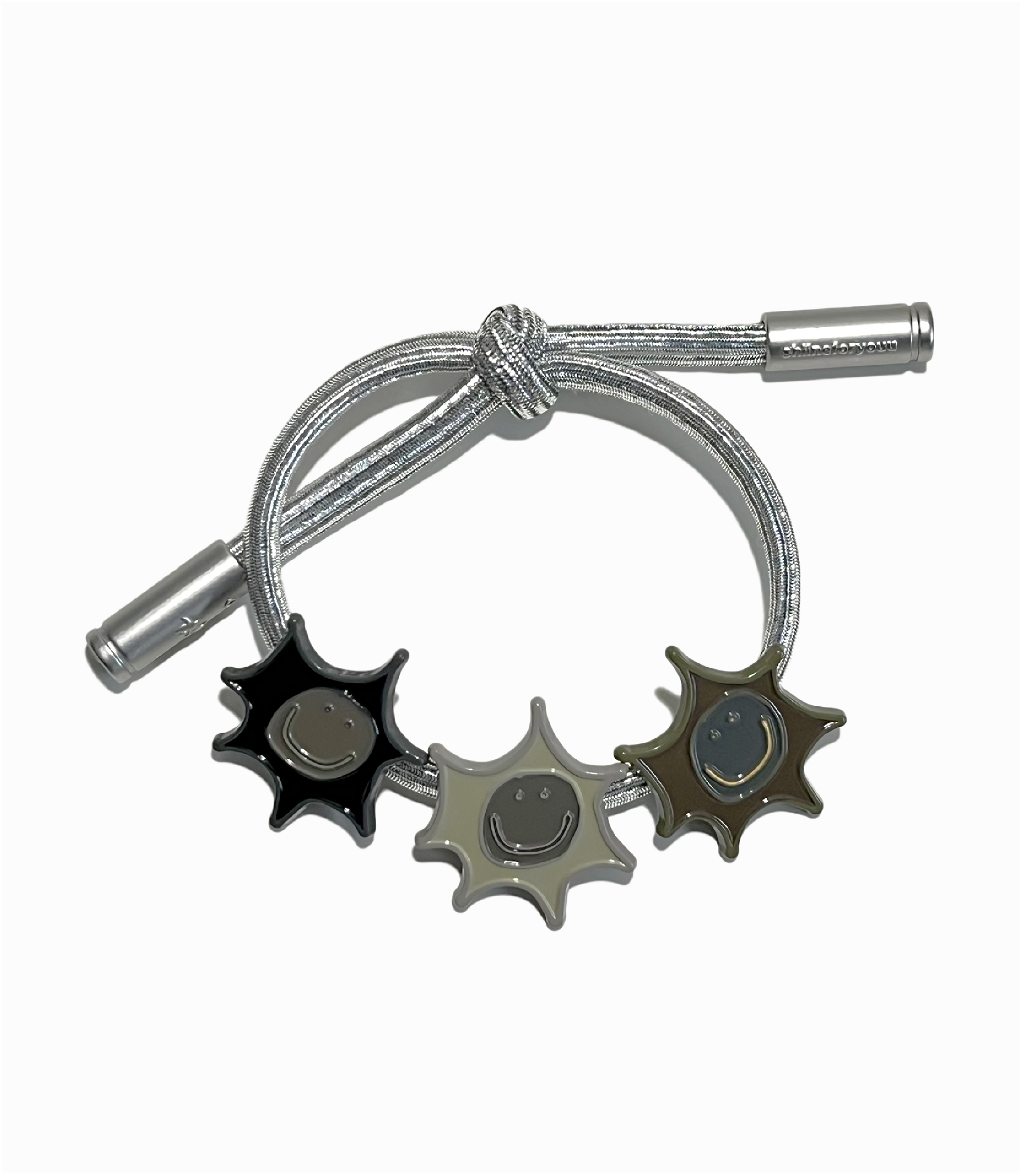 SILVER CORD SUNSHI BRACELET 3