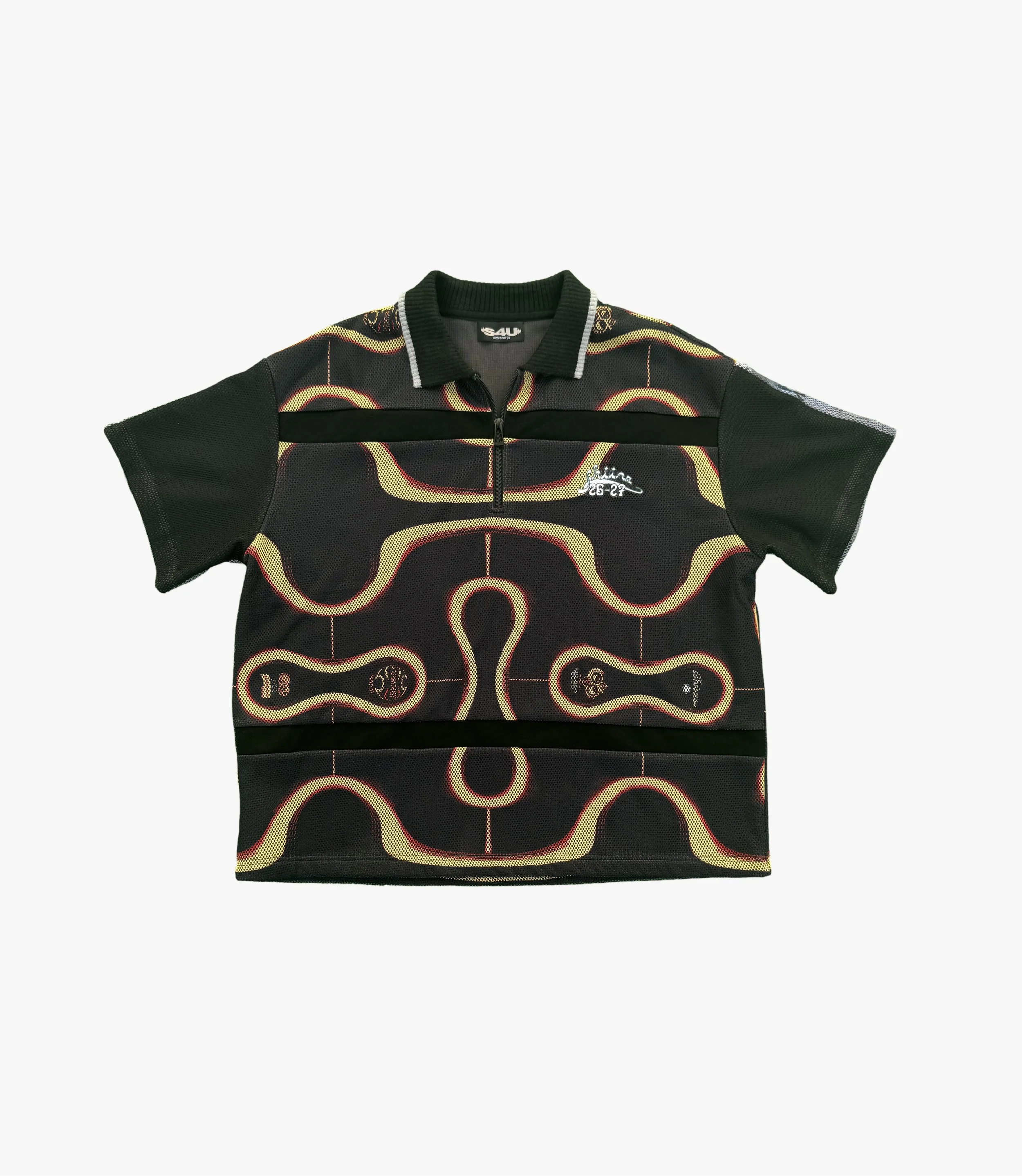 LAVA AOP GEO JERSEY DOUBLE LAYER JERSEY(pre-order)