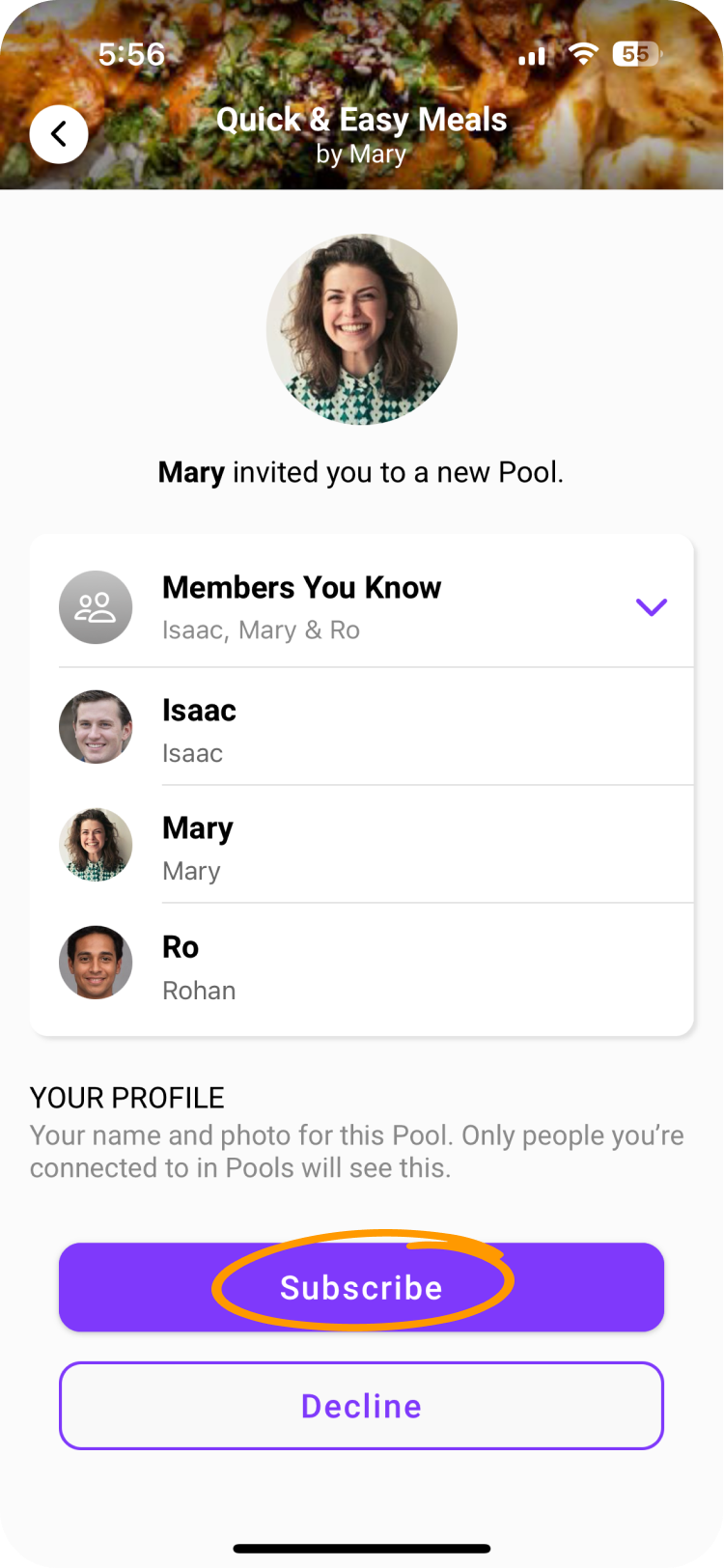 New Pool Members Join Pool — Pools