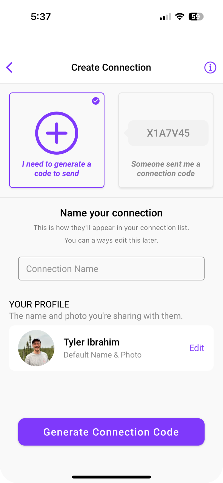 Create Connection: Generate Connection Code — Pools