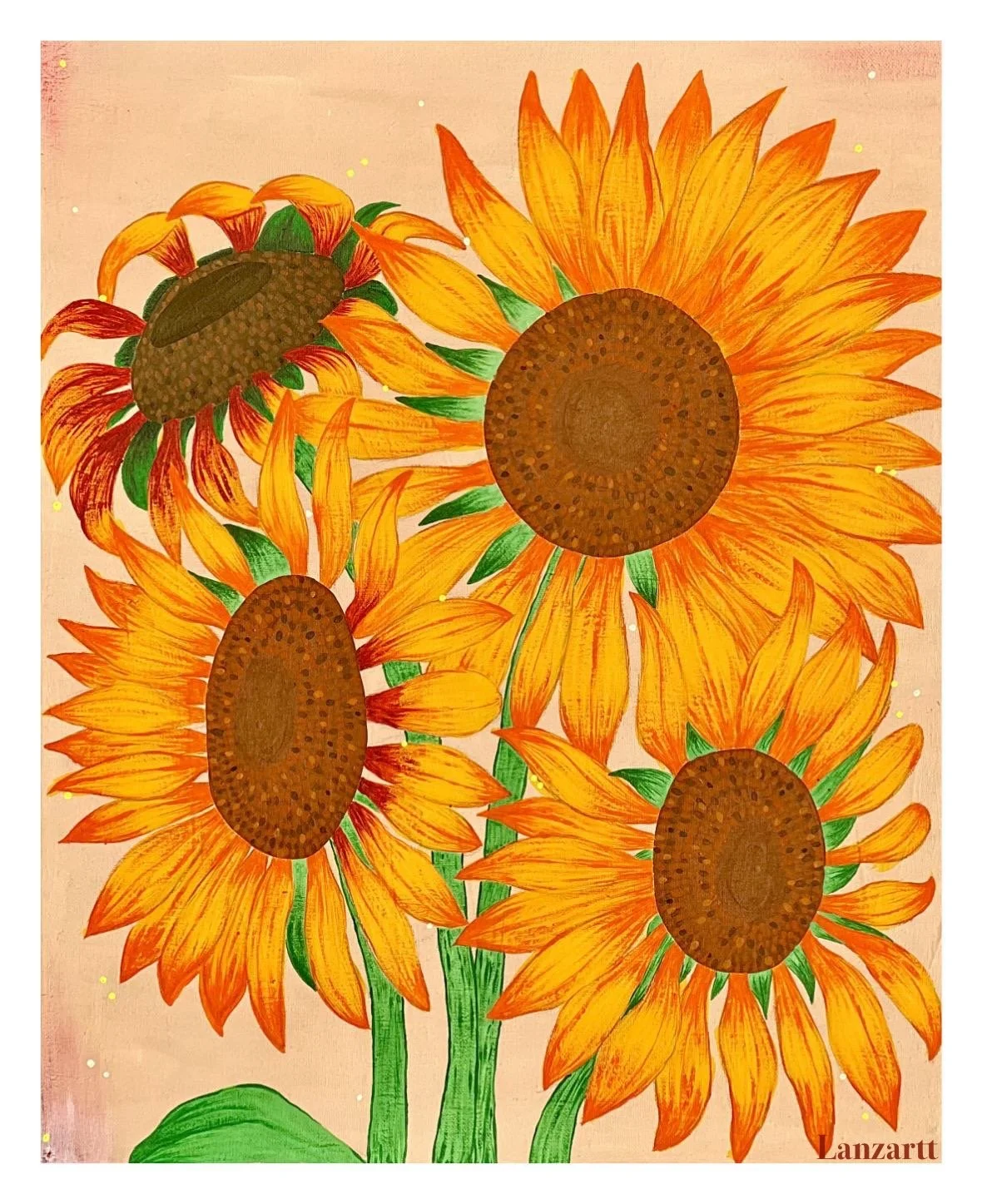 Admire the Imperfect (acrylic paint)