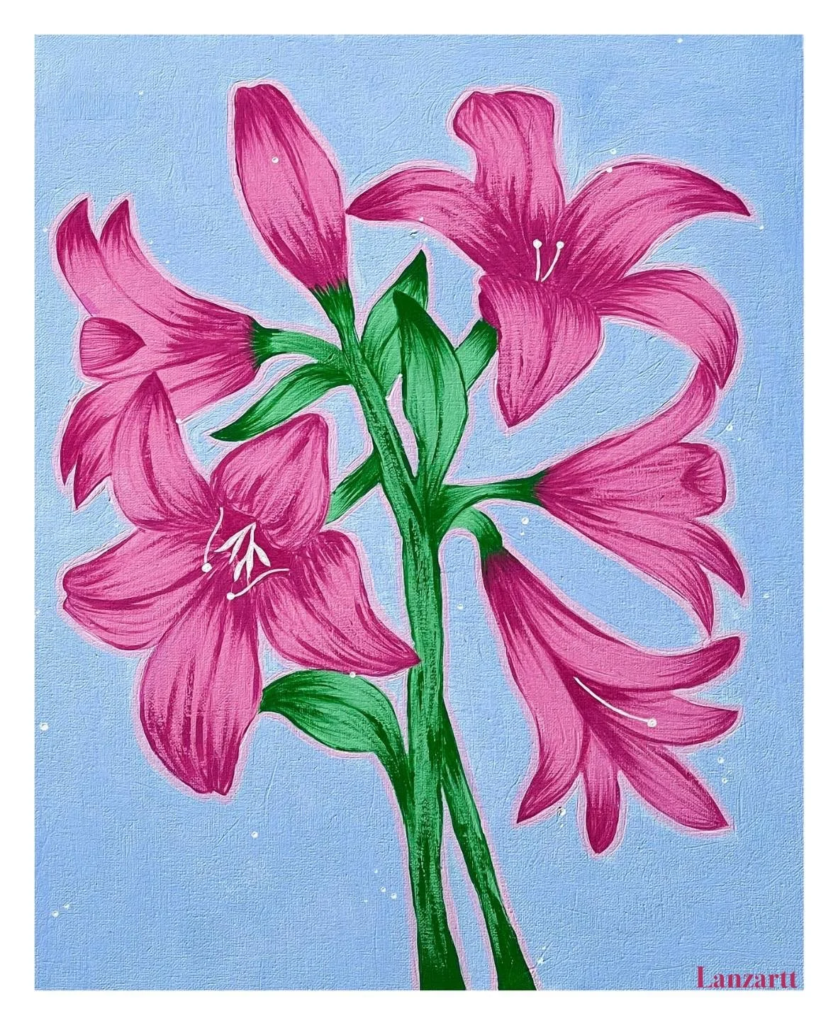 I Prosper, I Flourish (acrylic paint)