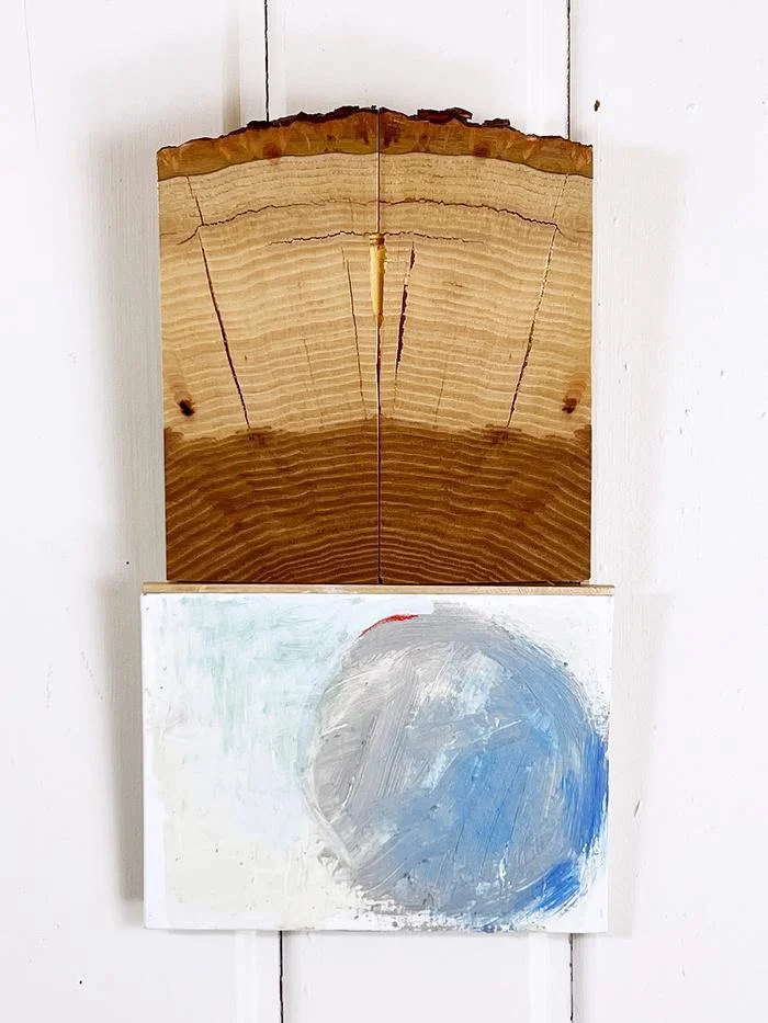 Russell Steinert, rs-462 Hickory Blue Ball, 2023