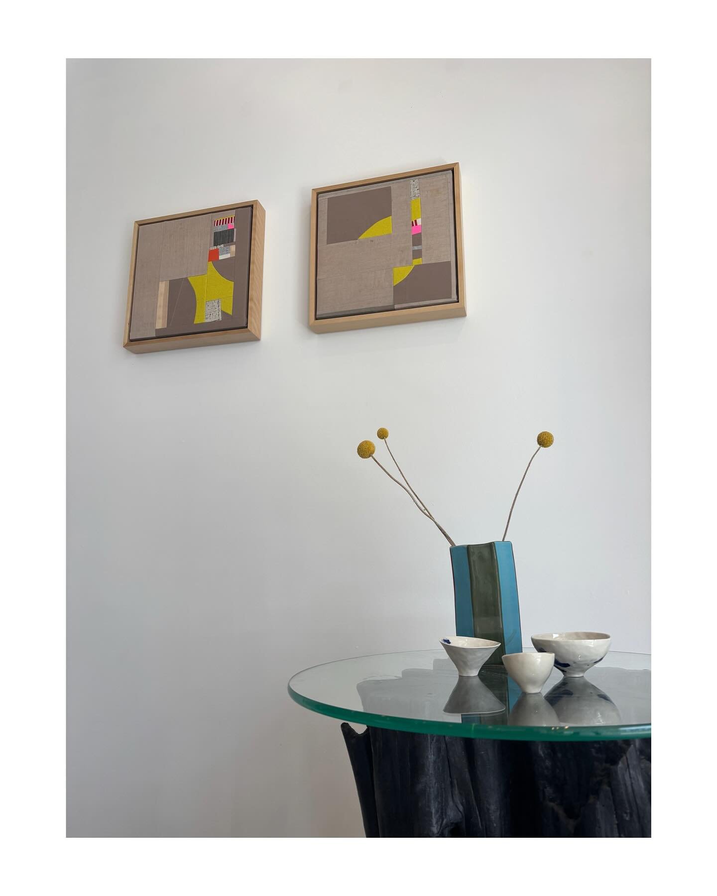 𝘛𝘢𝘭𝘬 𝘚𝘩𝘰𝘱 7.0 remains on view through Sunday May 18th featuring works by ten incredible regional artists, including Sue Allbert, the artist behind Various Medium Inc. Two new textile works by Allbert are now featured to replace some pieces th