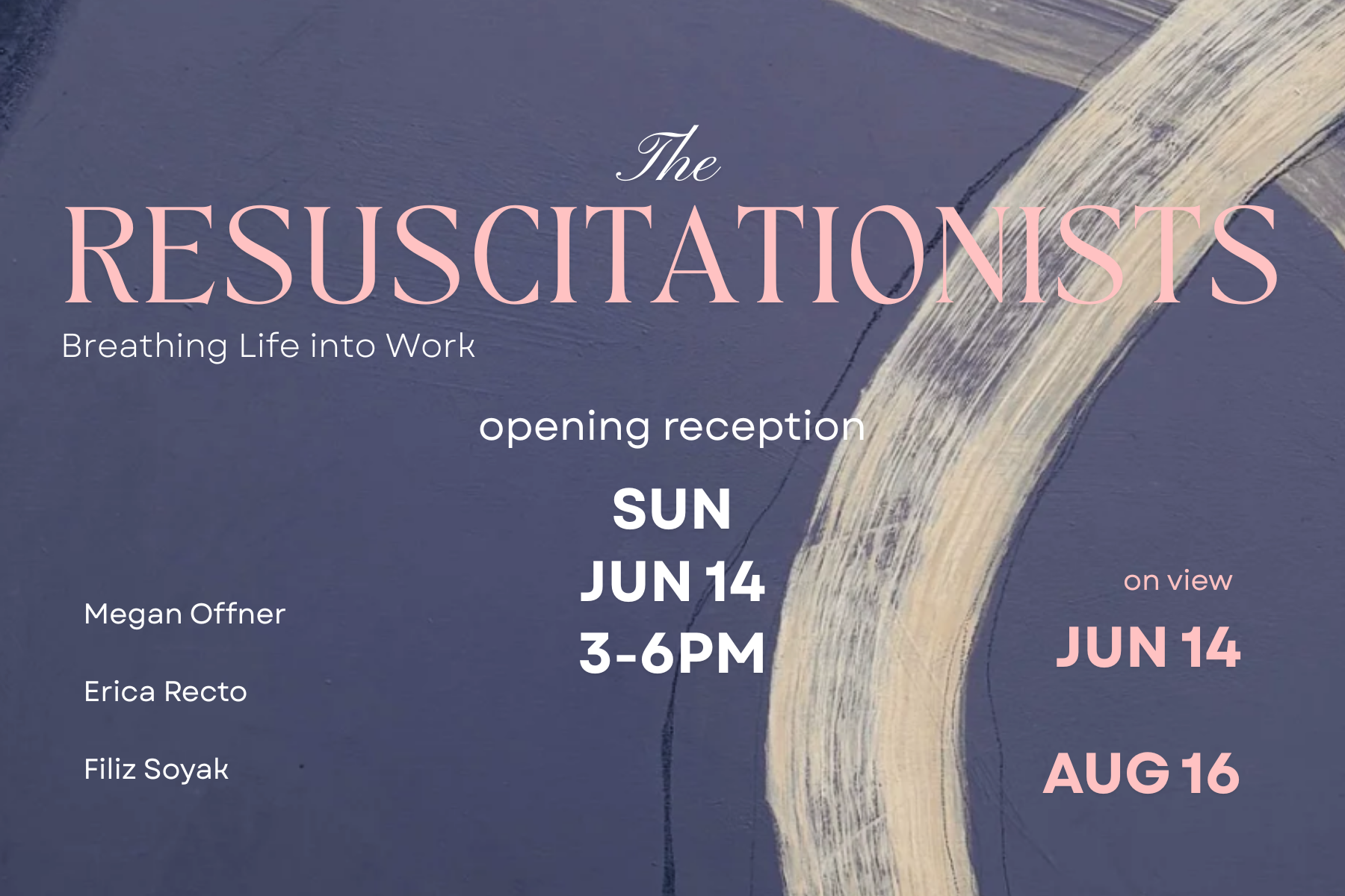 THE RESUSCITATIONISTS  OPENING RECEPTION