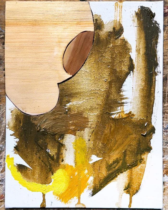Russell Steinert, rs-518 Wood Painting Panel, 2024