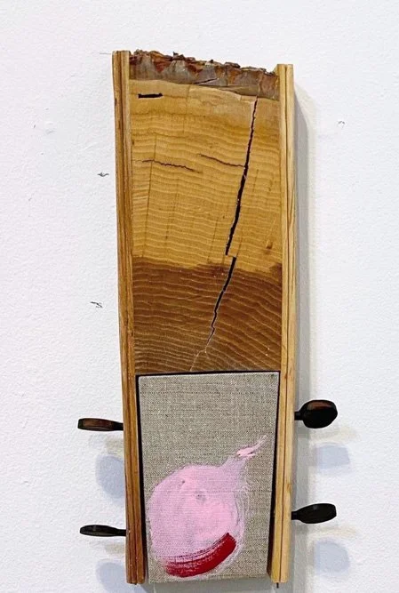 Russell Steinert, rs-464 Pink Dot Painting, 2023