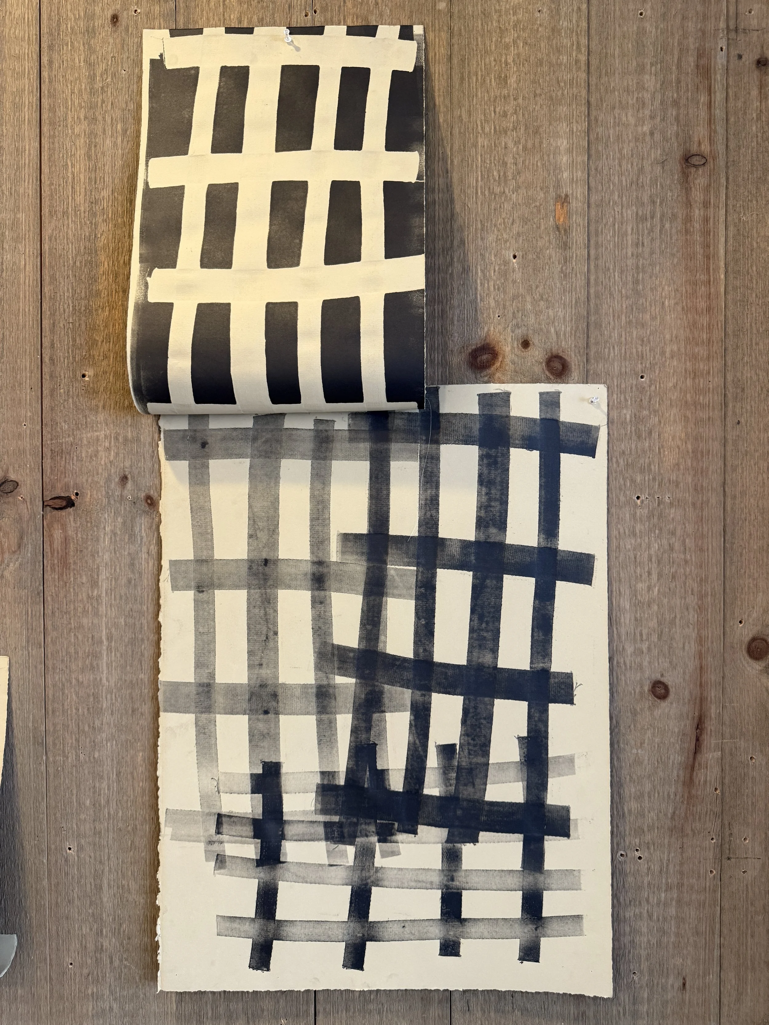 Janis Stemmermann, Matrix Taking Form (Black Flip), 2024