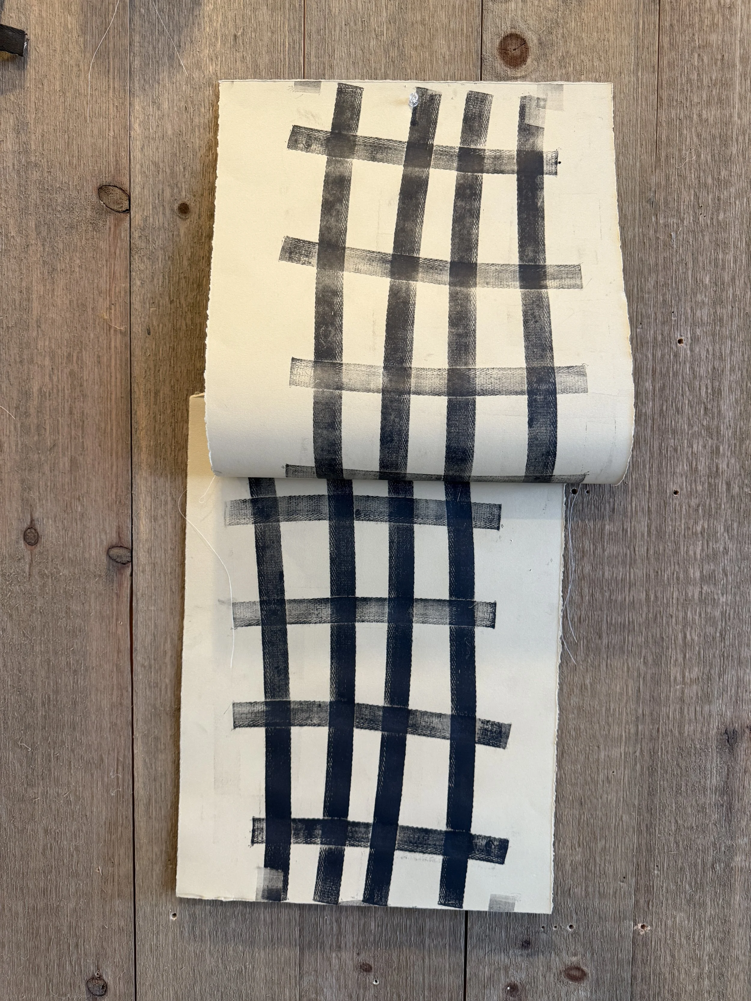 Janis Stemmermann, Matrix Taking Form (Top Bottom Flip), 2024
