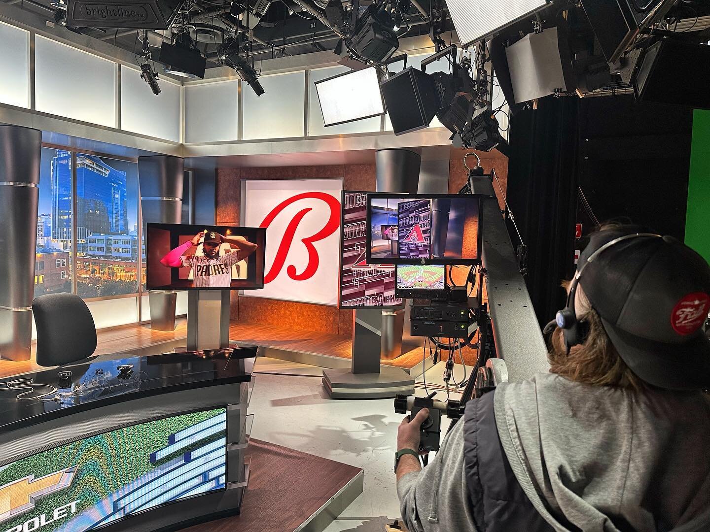 Our studio crew is working hard on tonight&rsquo;s #PadresLive pre and postgame shows on @ballysportssd! Tune in before and after the game. It&rsquo;s a big night for the @padres with @fernando_tatis21 back at it! Will you be watching? 

#padres #stu