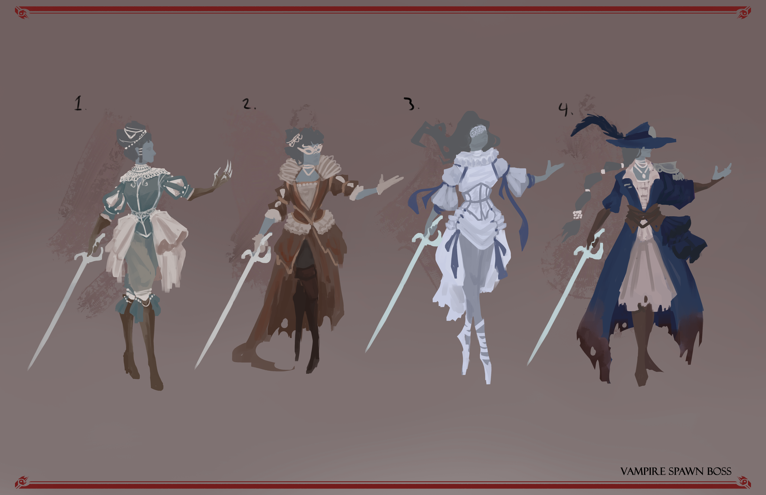 Vampire Spawn Boss Outfit Concepts.png